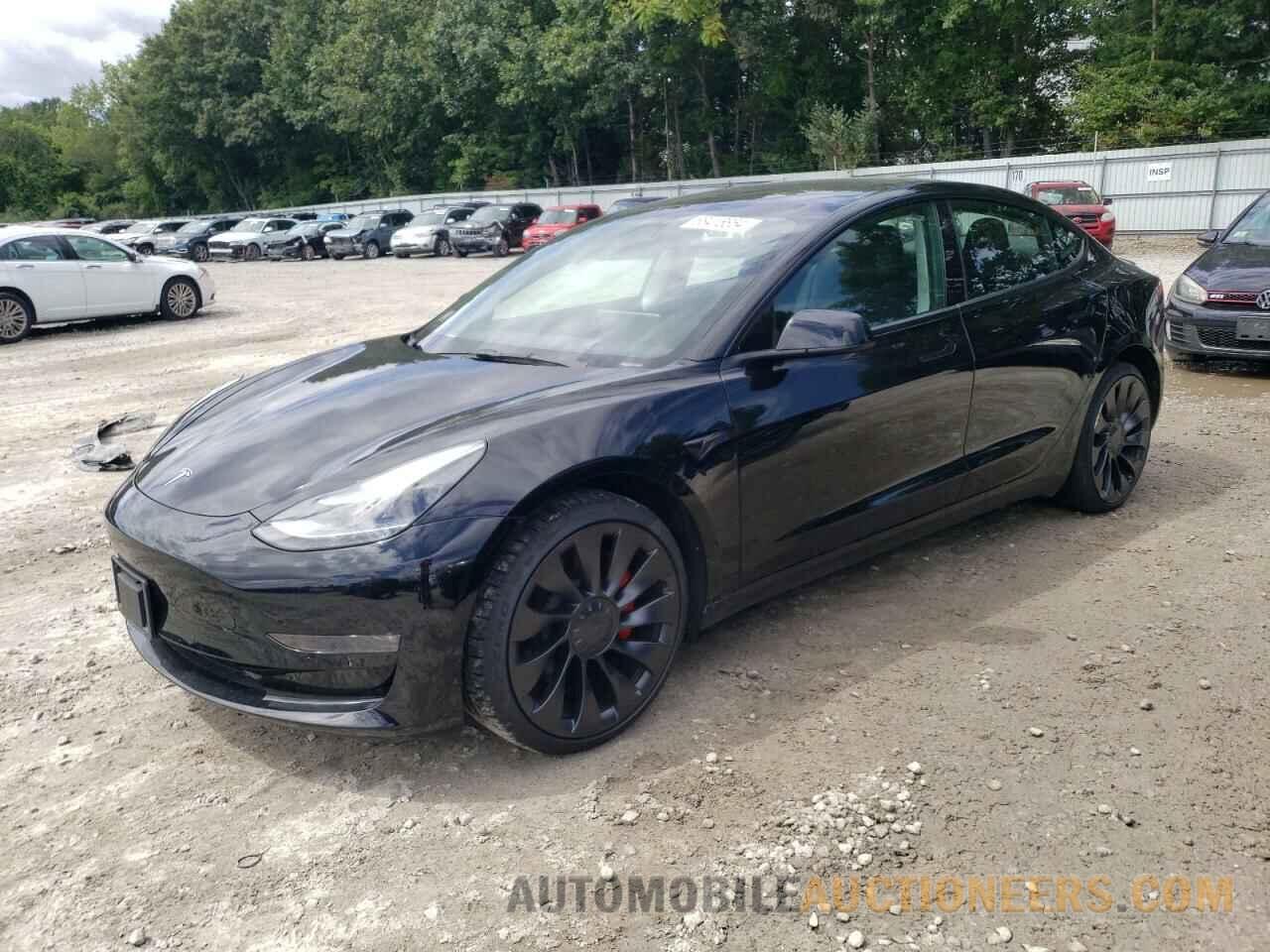 5YJ3E1ECXNF361199 TESLA MODEL 3 2022