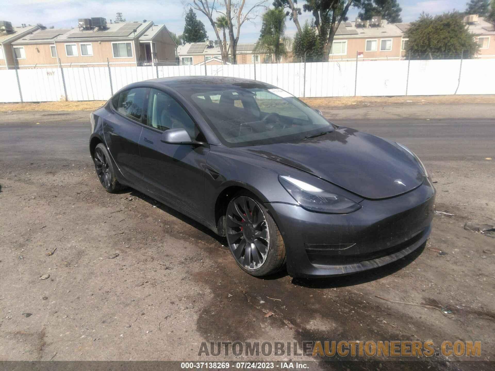 5YJ3E1ECXNF365933 TESLA MODEL 3 2022