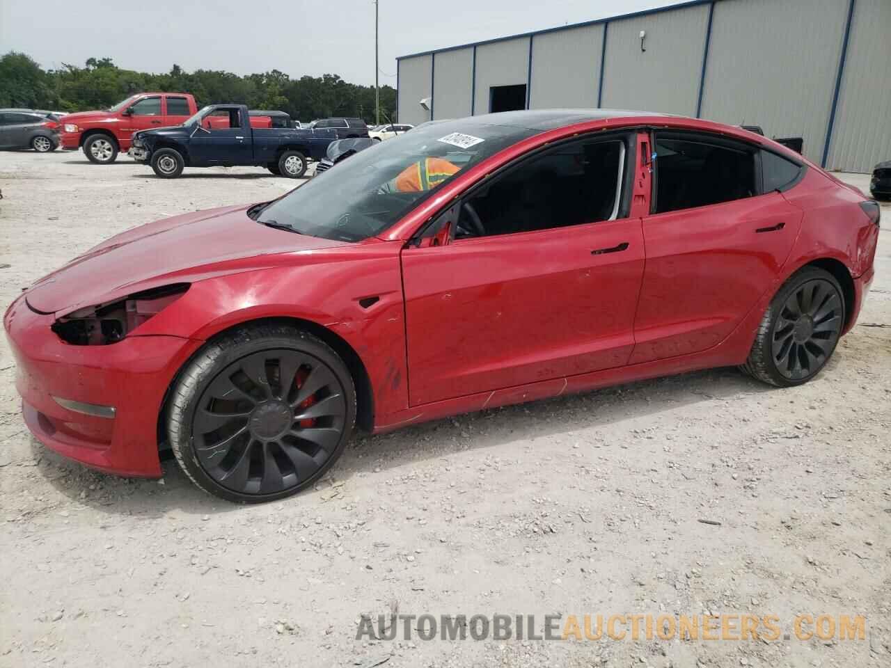 5YJ3E1ECXPF414213 TESLA MODEL 3 2023