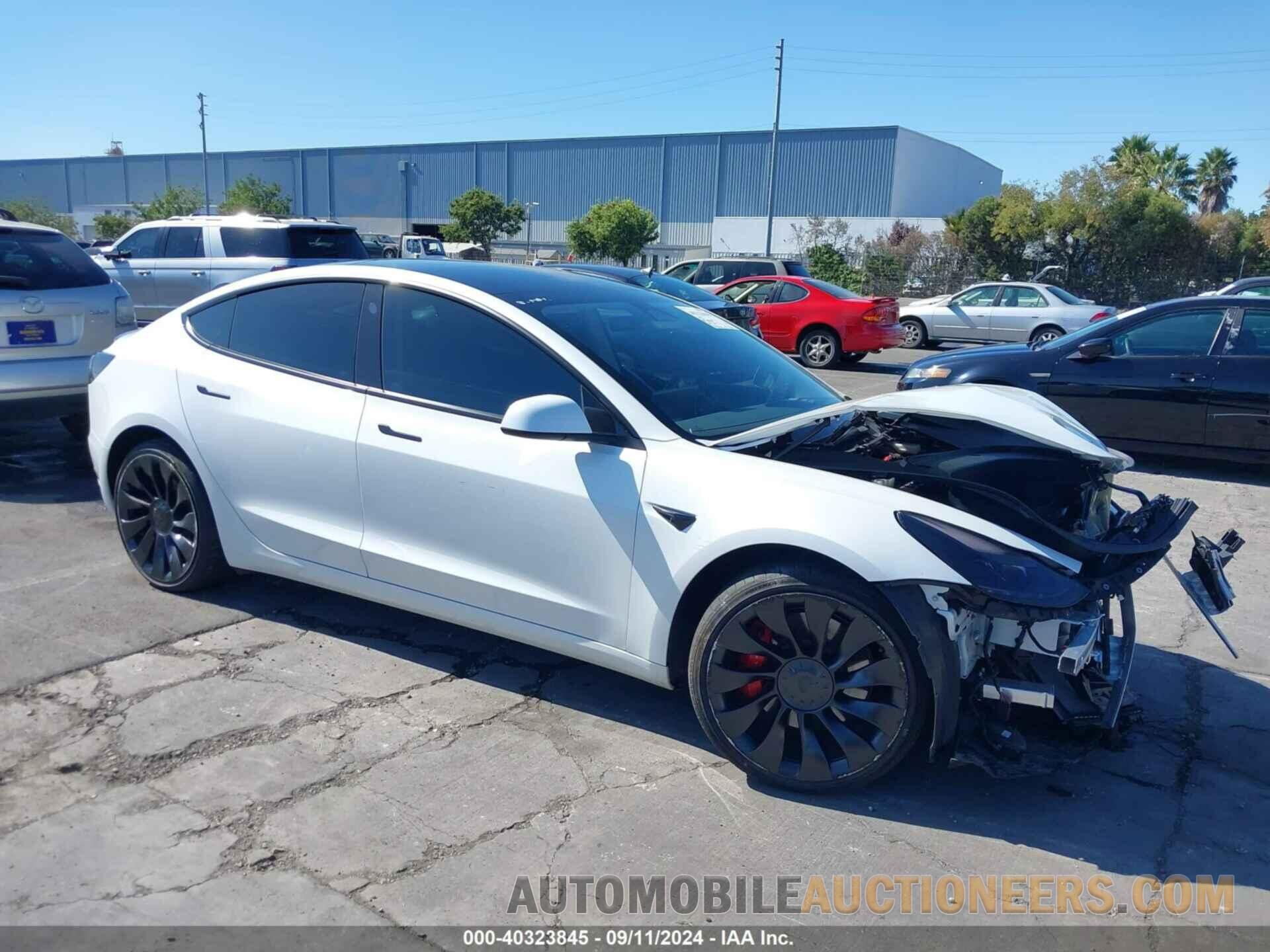 5YJ3E1ECXPF420772 TESLA MODEL 3 2023