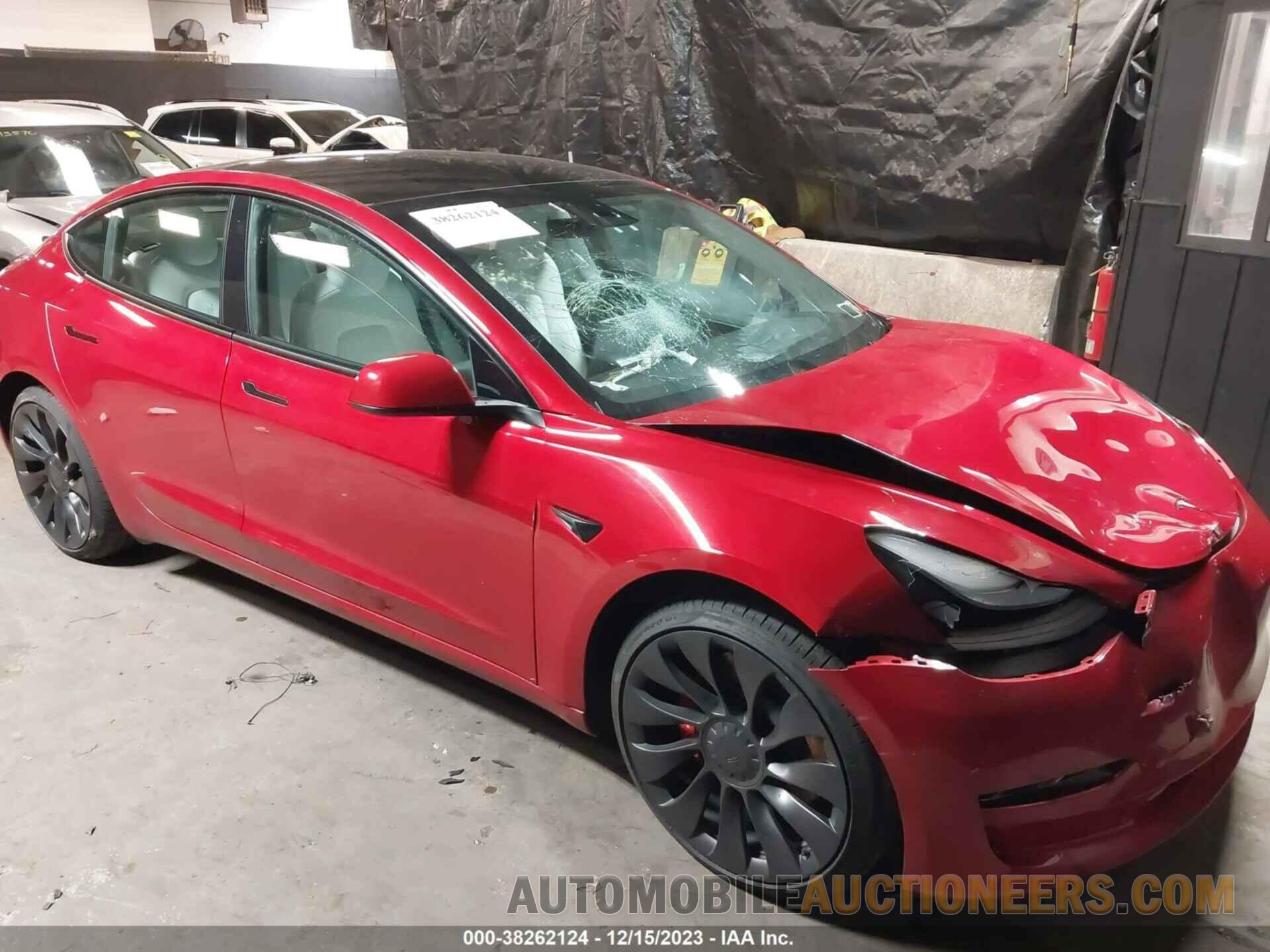 5YJ3E1ECXPF462066 TESLA MODEL 3 2023