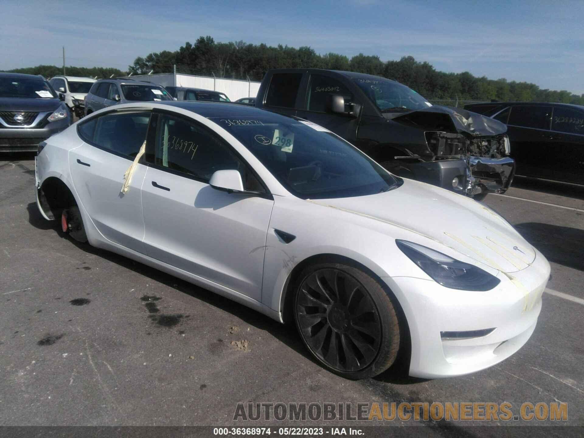 5YJ3E1ECXPF498503 TESLA MODEL 3 2023