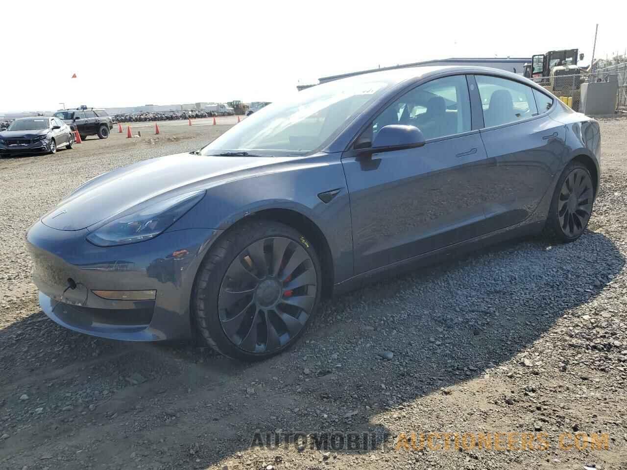 5YJ3E1ECXPF509998 TESLA MODEL 3 2023