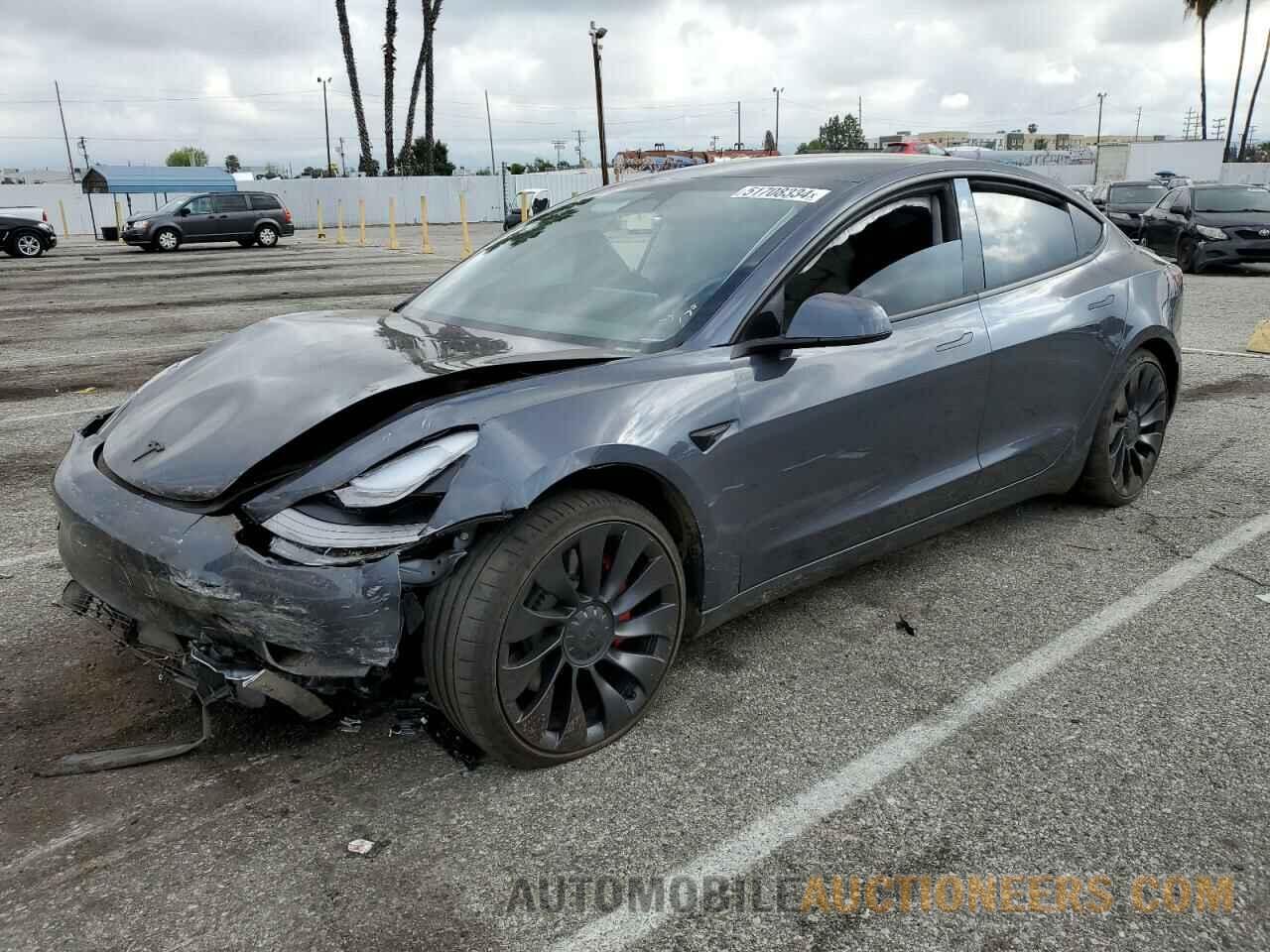 5YJ3E1ECXPF512349 TESLA MODEL 3 2023