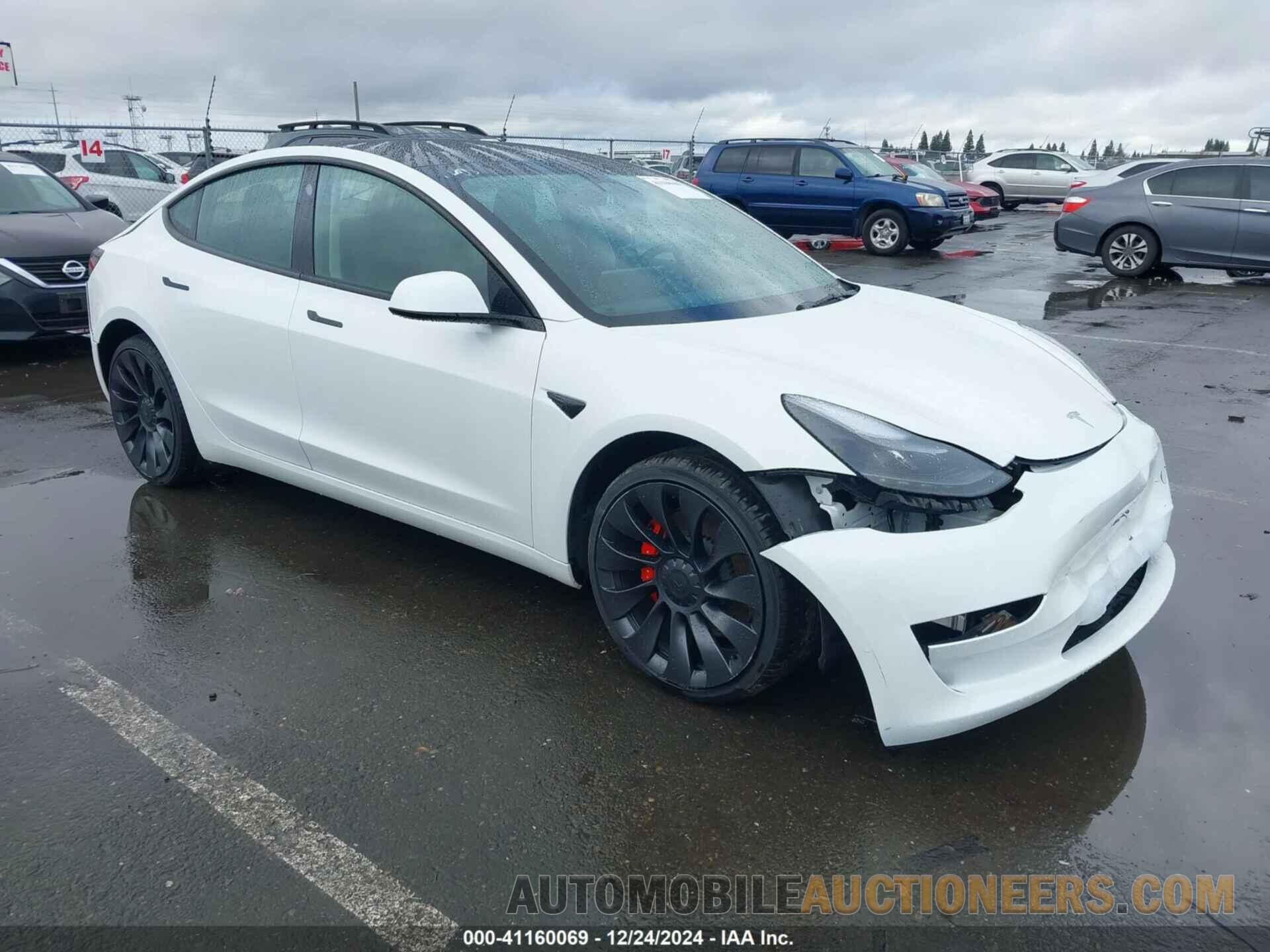 5YJ3E1ECXPF582174 TESLA MODEL 3 2023