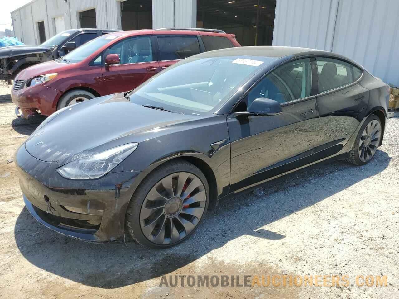 5YJ3E1ECXPF591893 TESLA MODEL 3 2023