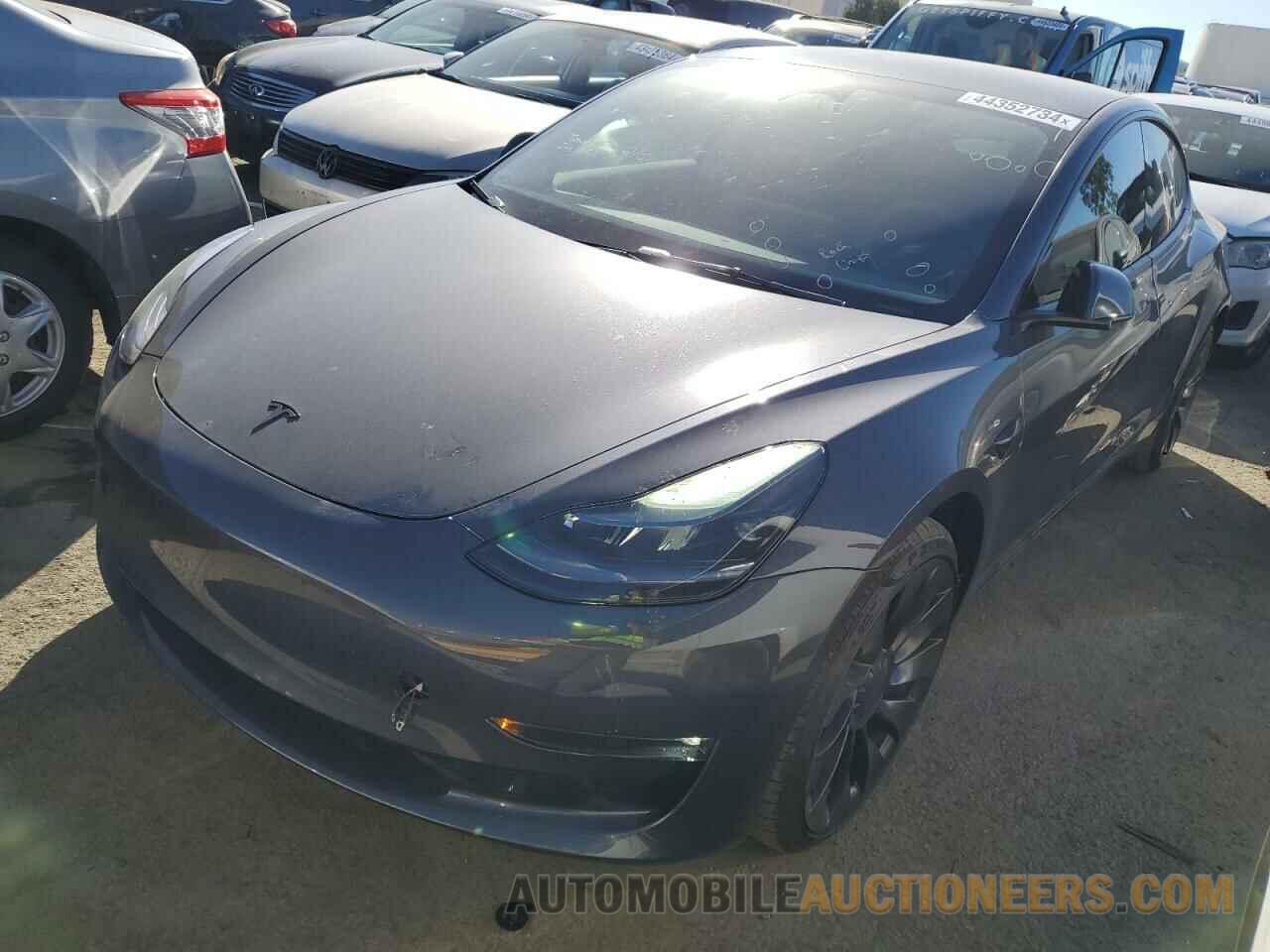 5YJ3E1ECXPF625878 TESLA MODEL 3 2023