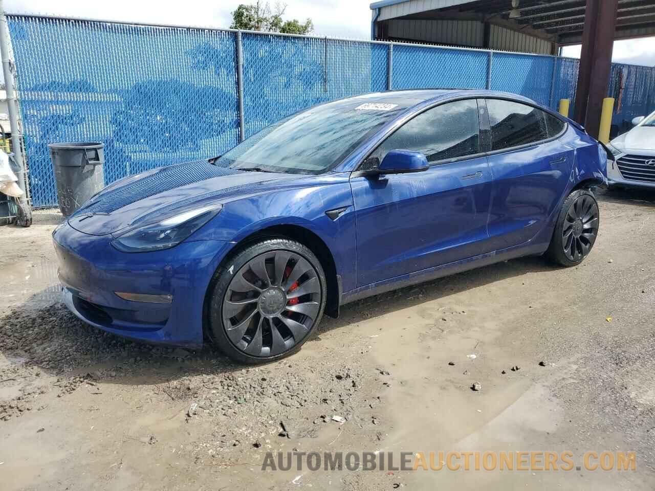 5YJ3E1ECXPF628036 TESLA MODEL 3 2023