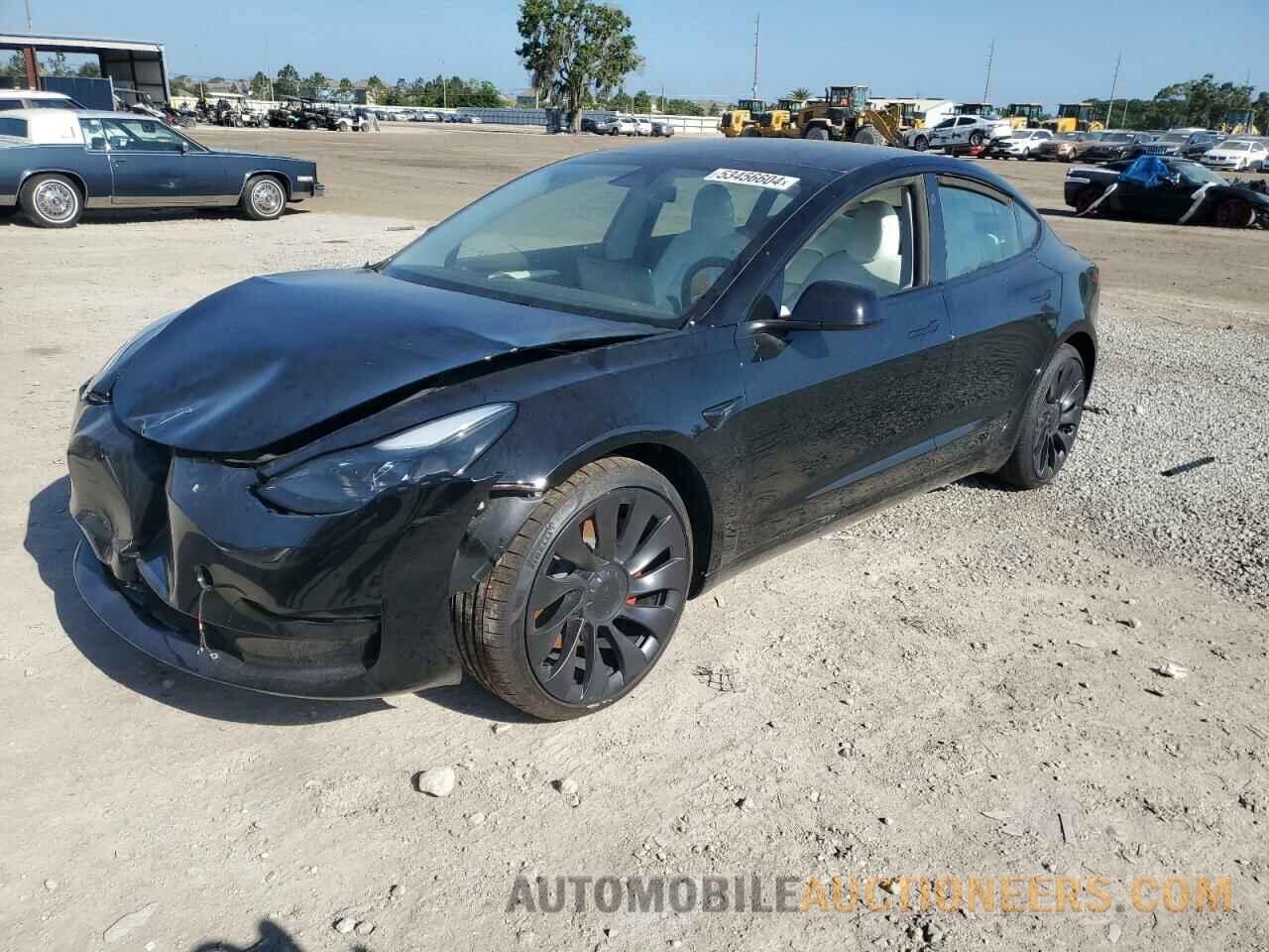 5YJ3E1ECXPF668858 TESLA MODEL 3 2023