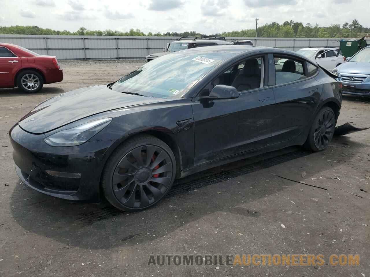 5YJ3E1ECXPF704032 TESLA MODEL 3 2023