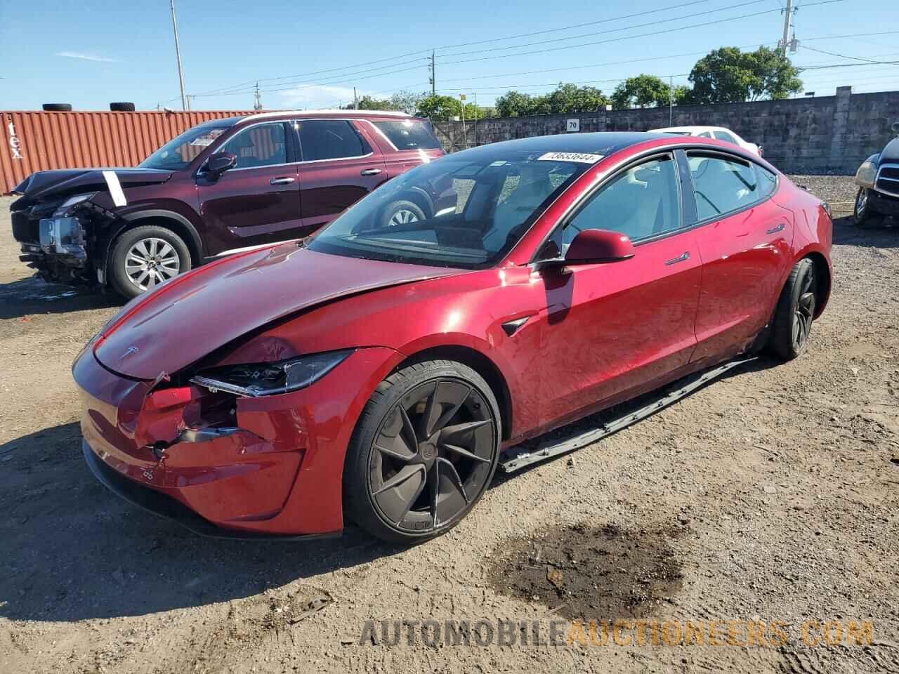 5YJ3E1ET5RF769597 TESLA MODEL 3 2024