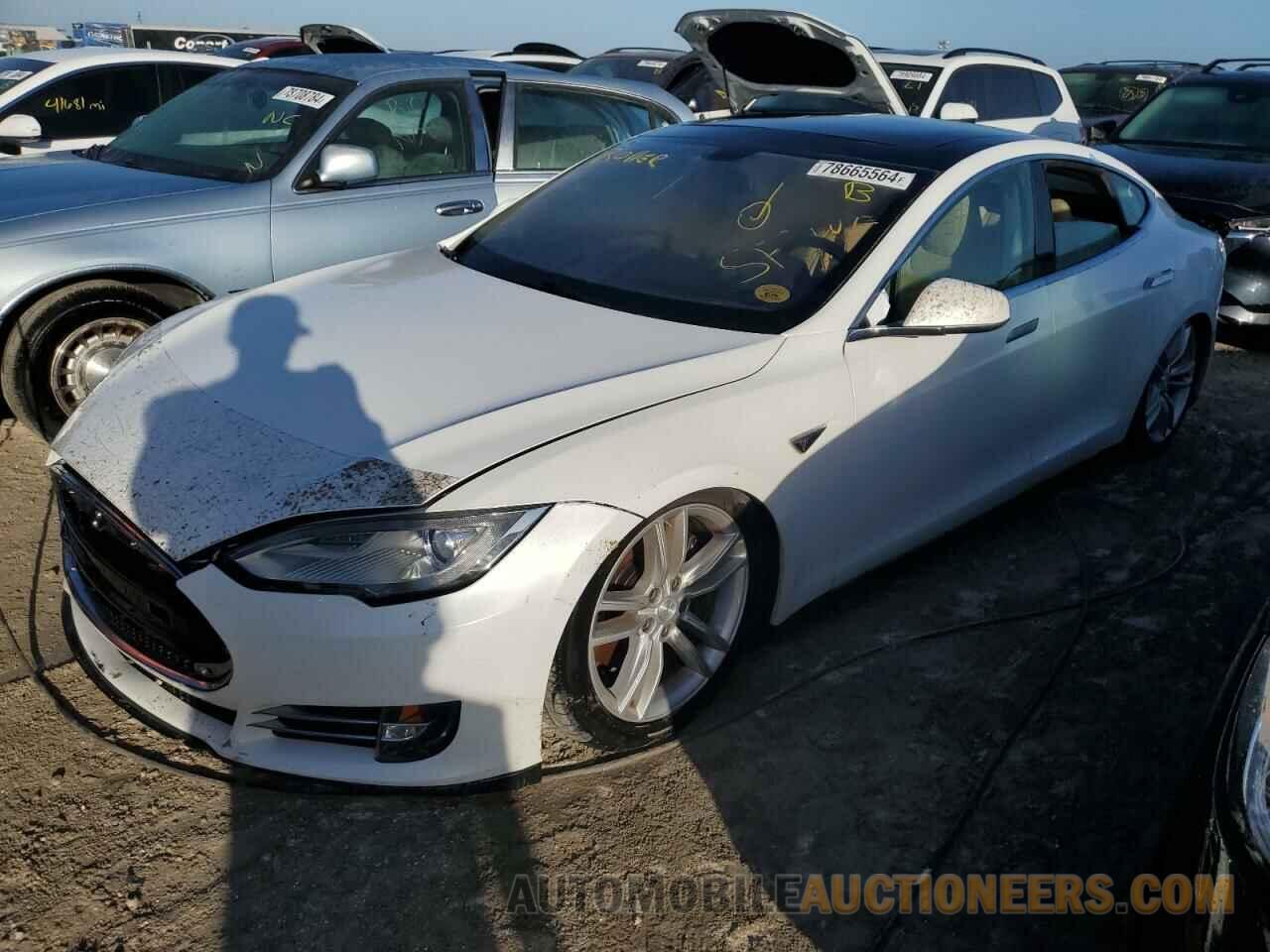 5YJSA1DP6DFP16184 TESLA MODEL S 2013