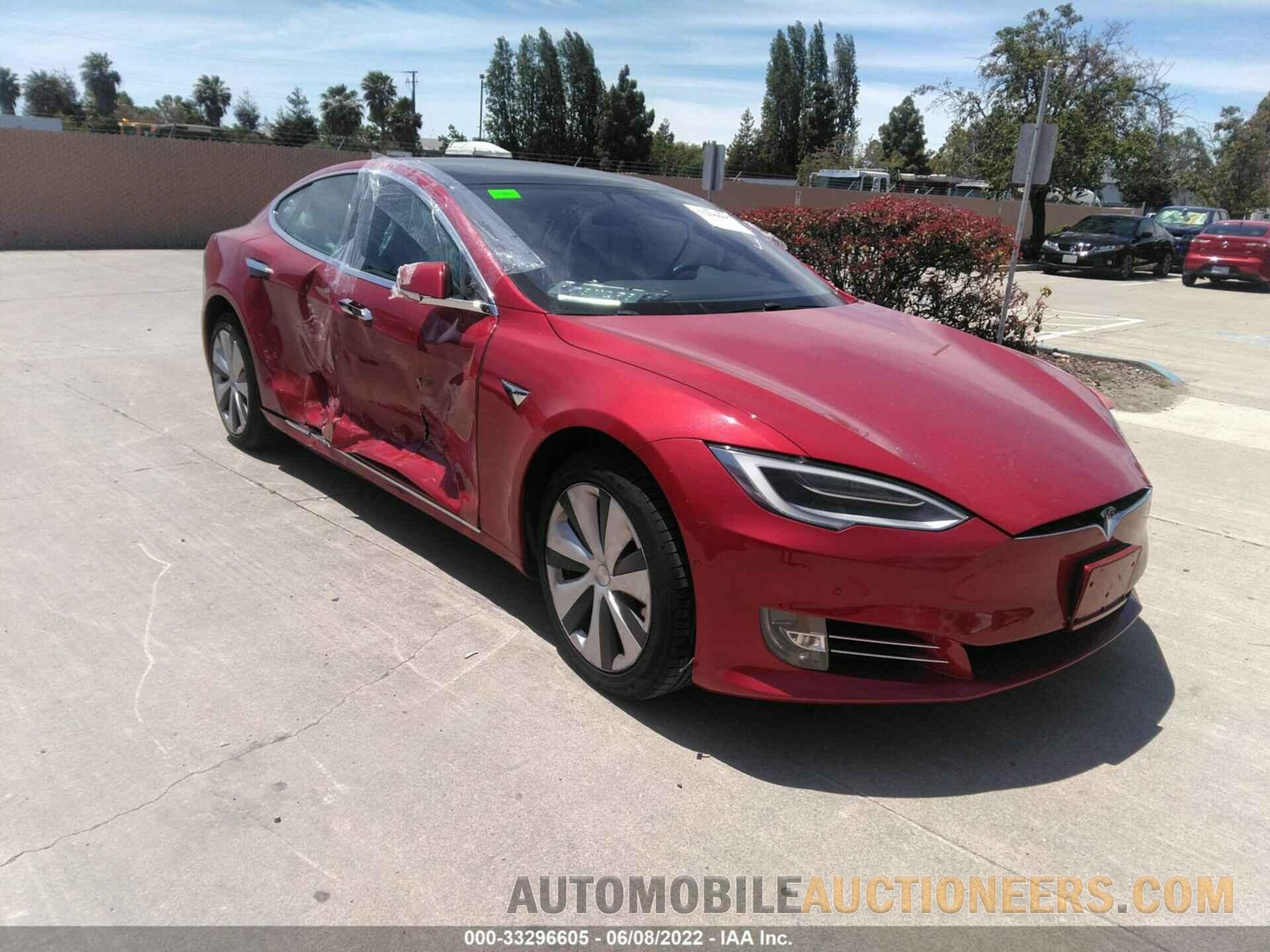 5YJSA1E20LF390481 TESLA MODEL S 2020