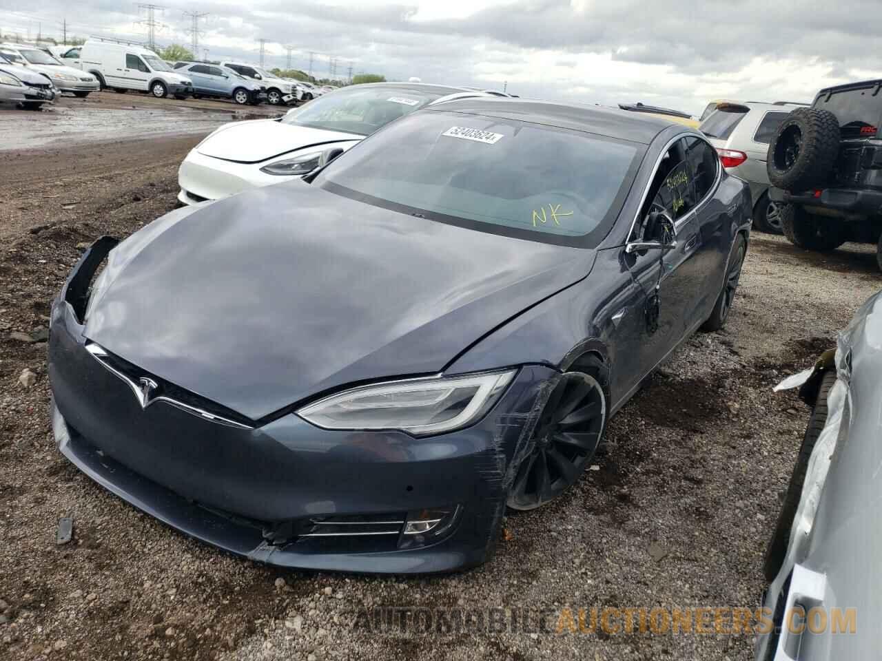 5YJSA1E21LF410818 TESLA MODEL S 2020