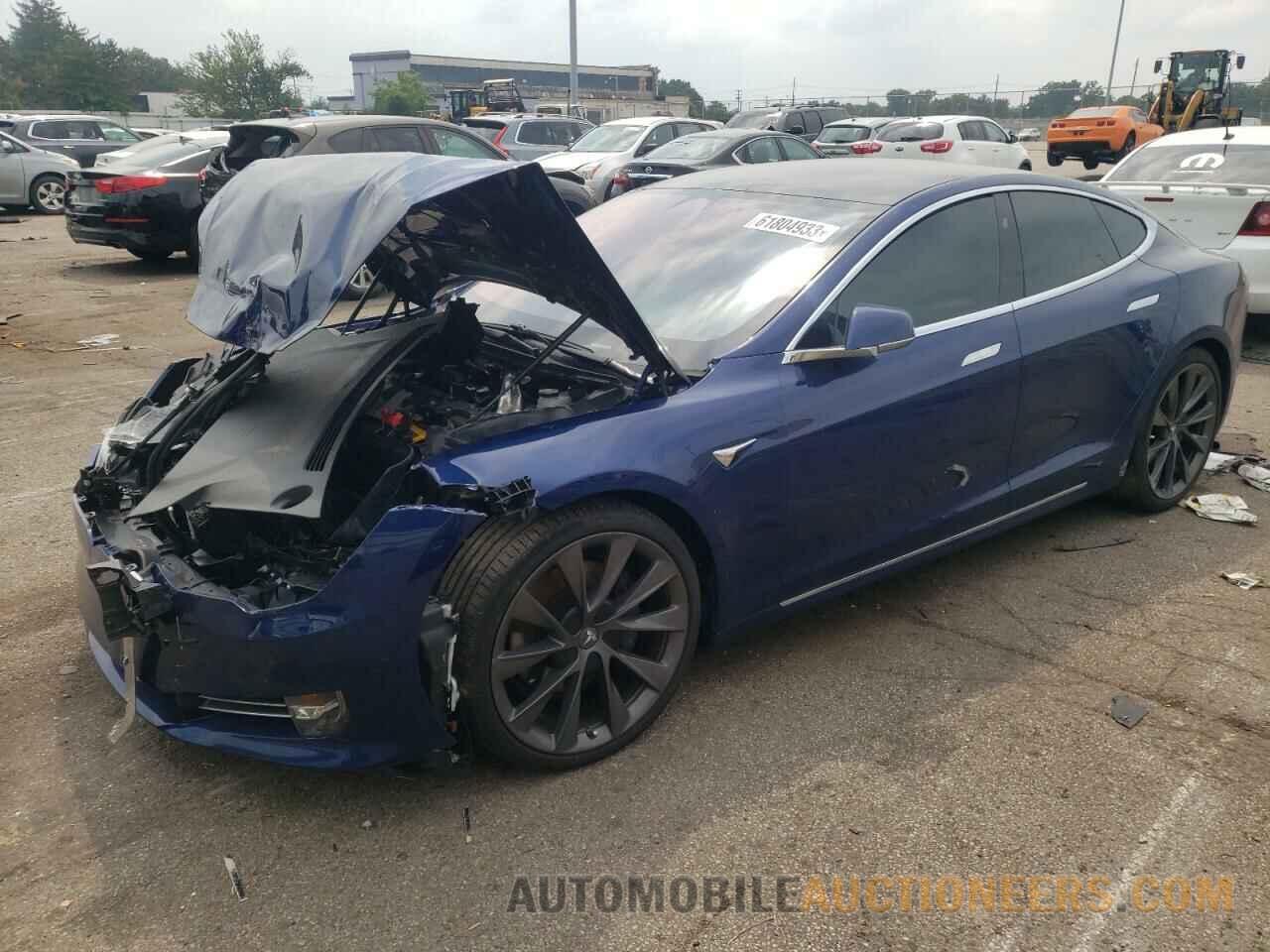 5YJSA1E21MF424056 TESLA MODEL S 2021