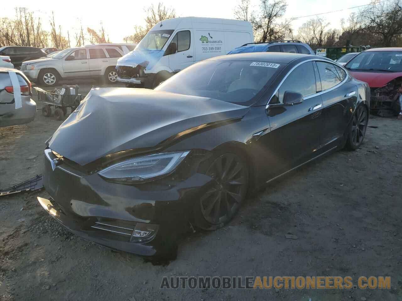 5YJSA1E23LF391673 TESLA MODEL S 2020