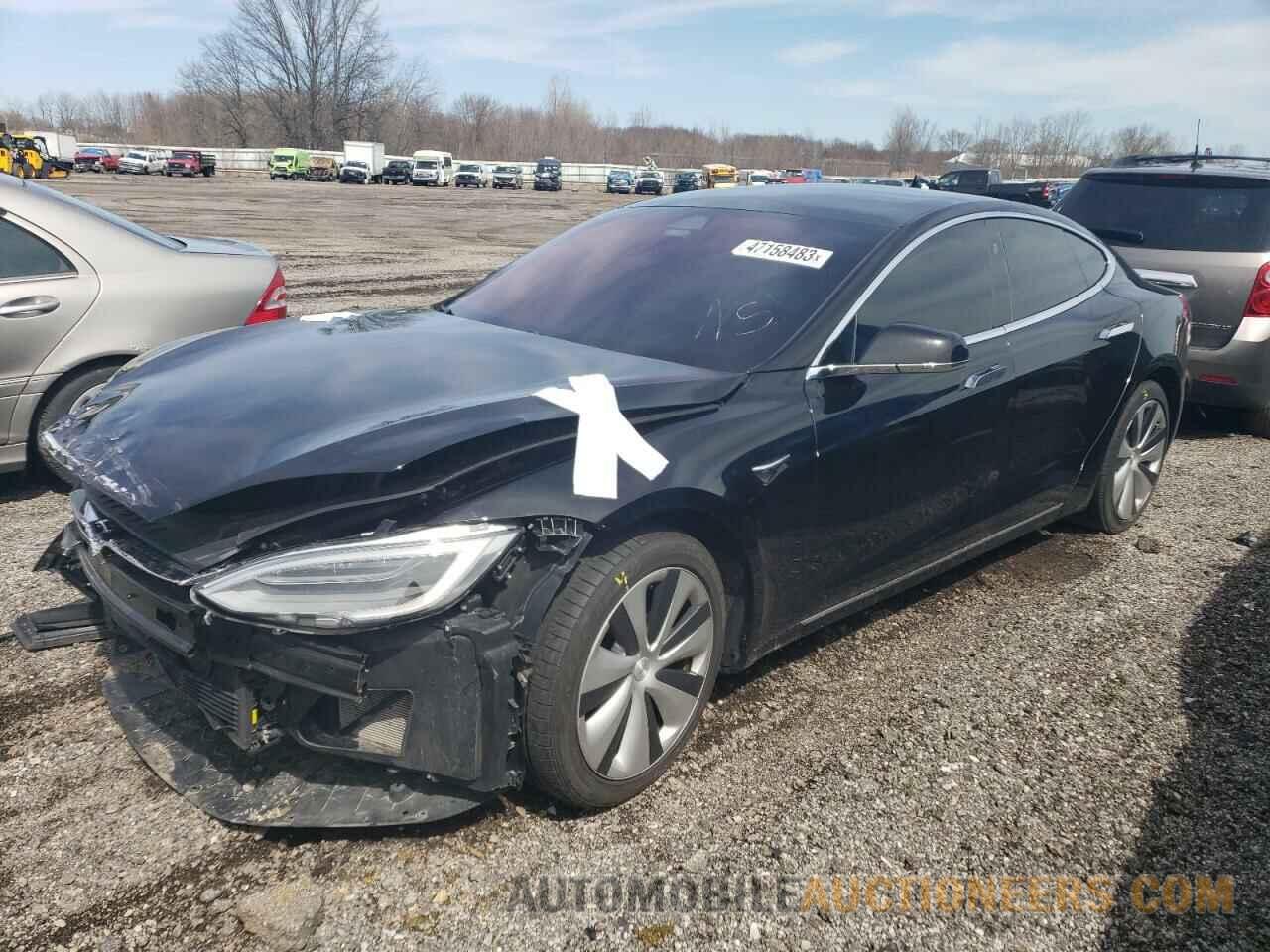 5YJSA1E24MF421183 TESLA MODEL S 2021