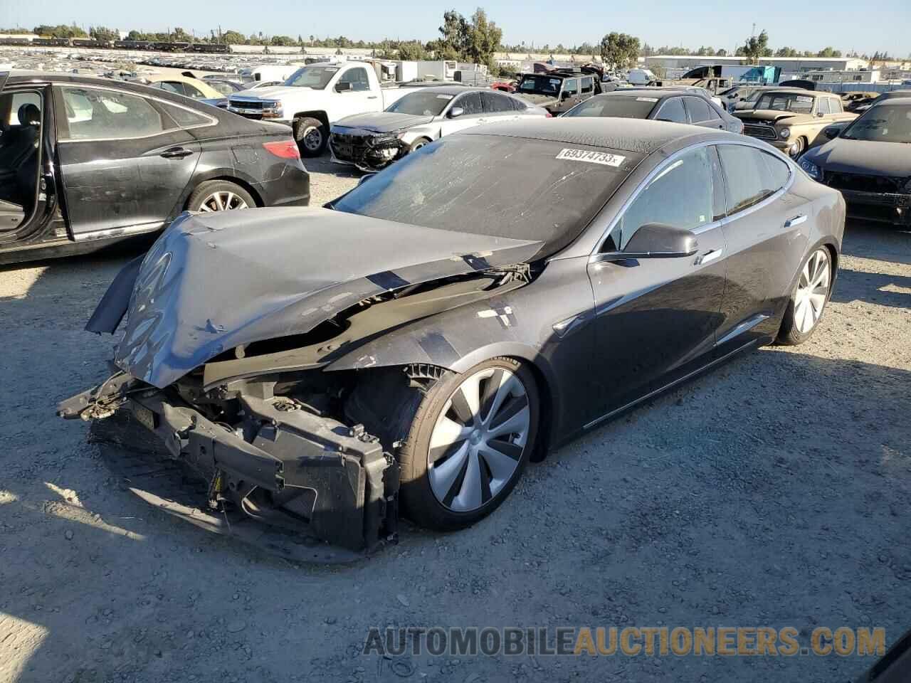 5YJSA1E24MF421667 TESLA MODEL S 2021