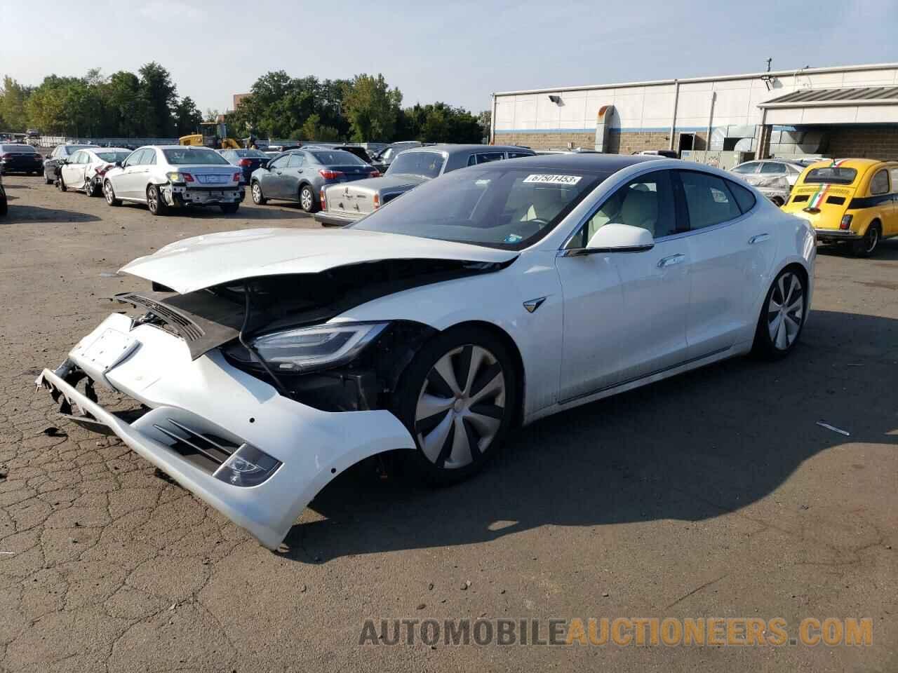 5YJSA1E25LF385289 TESLA MODEL S 2020