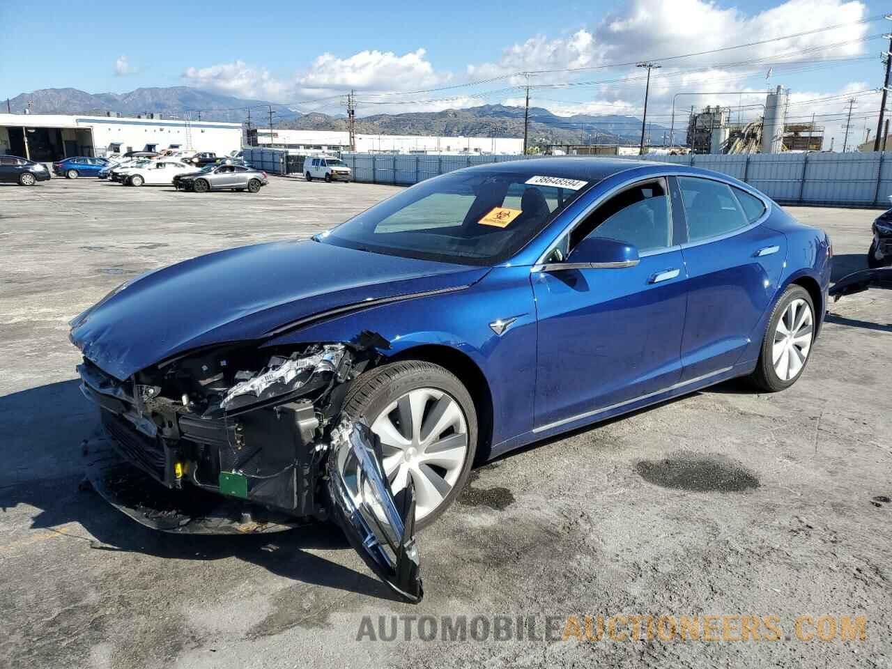 5YJSA1E25LF390749 TESLA MODEL S 2020