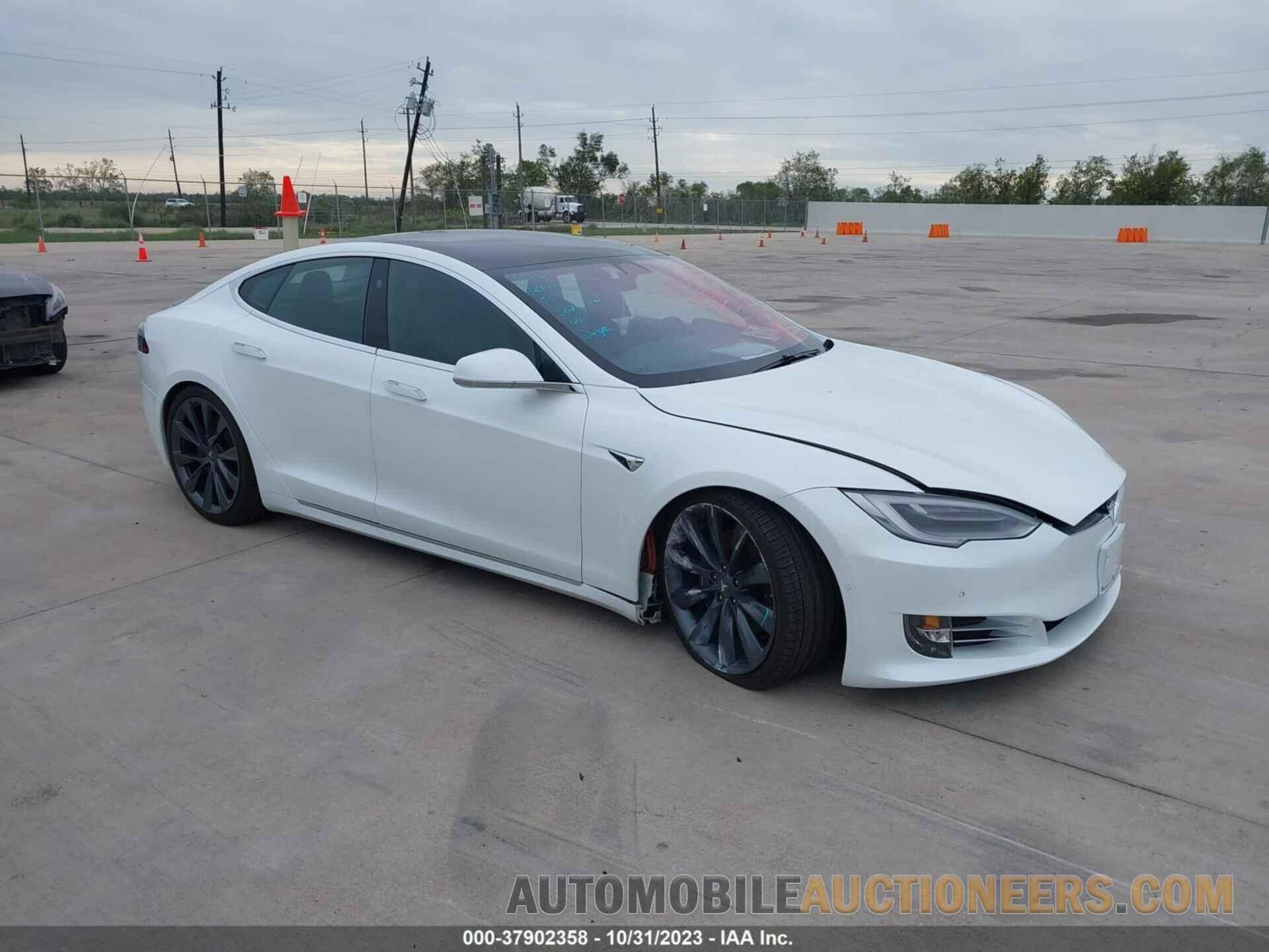 5YJSA1E27LF360376 TESLA MODEL S 2020