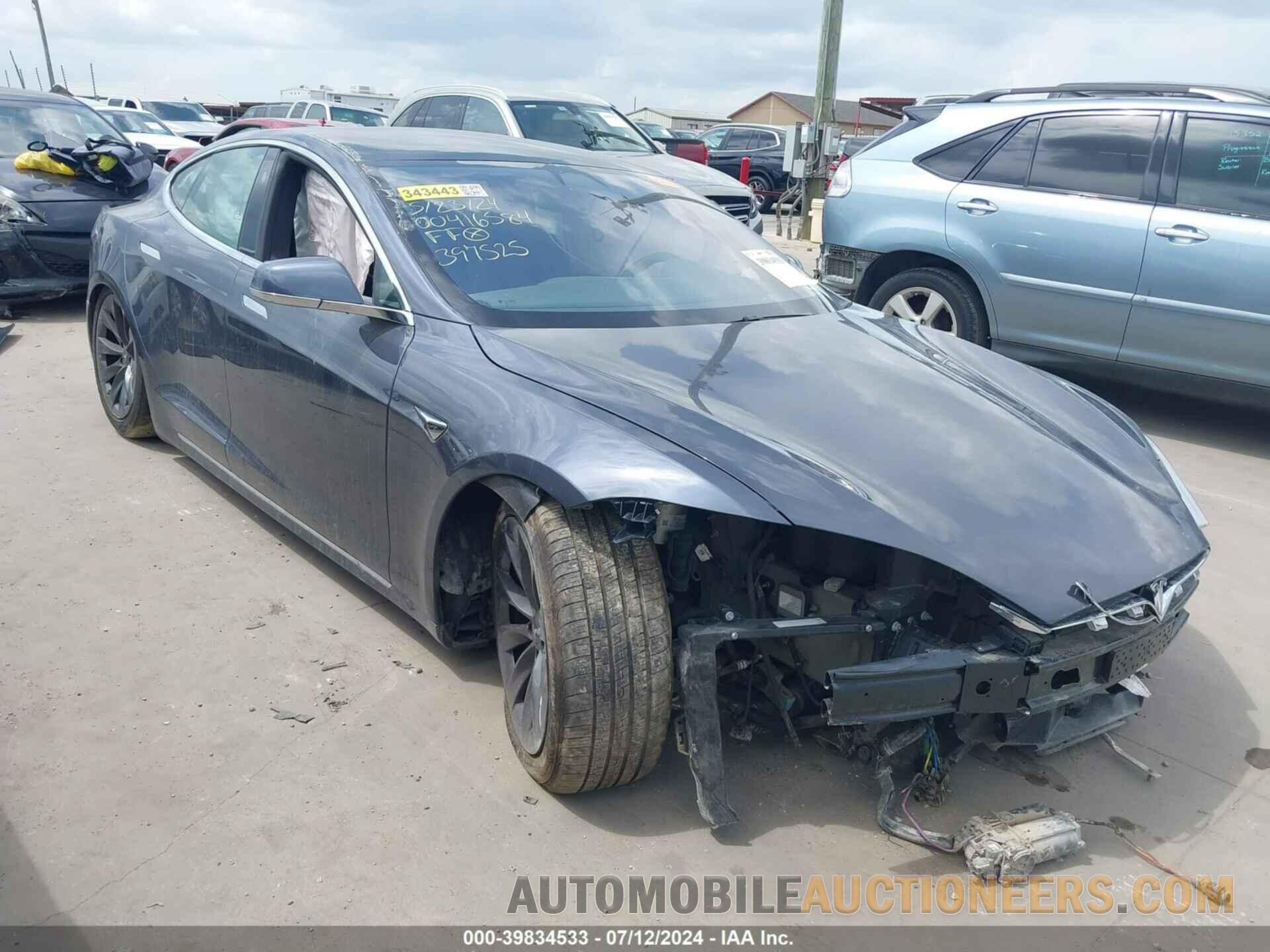 5YJSA1E27LF397525 TESLA MODEL S 2020