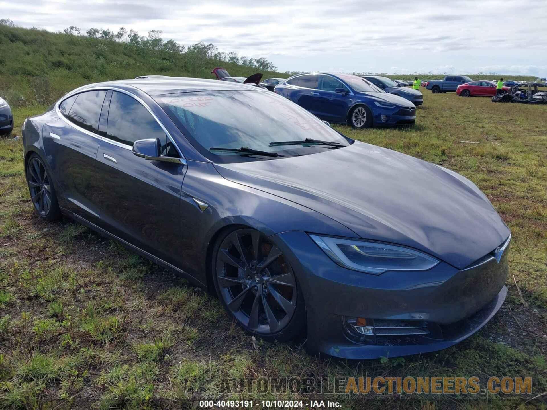 5YJSA1E2XMF419180 TESLA MODEL S 2021