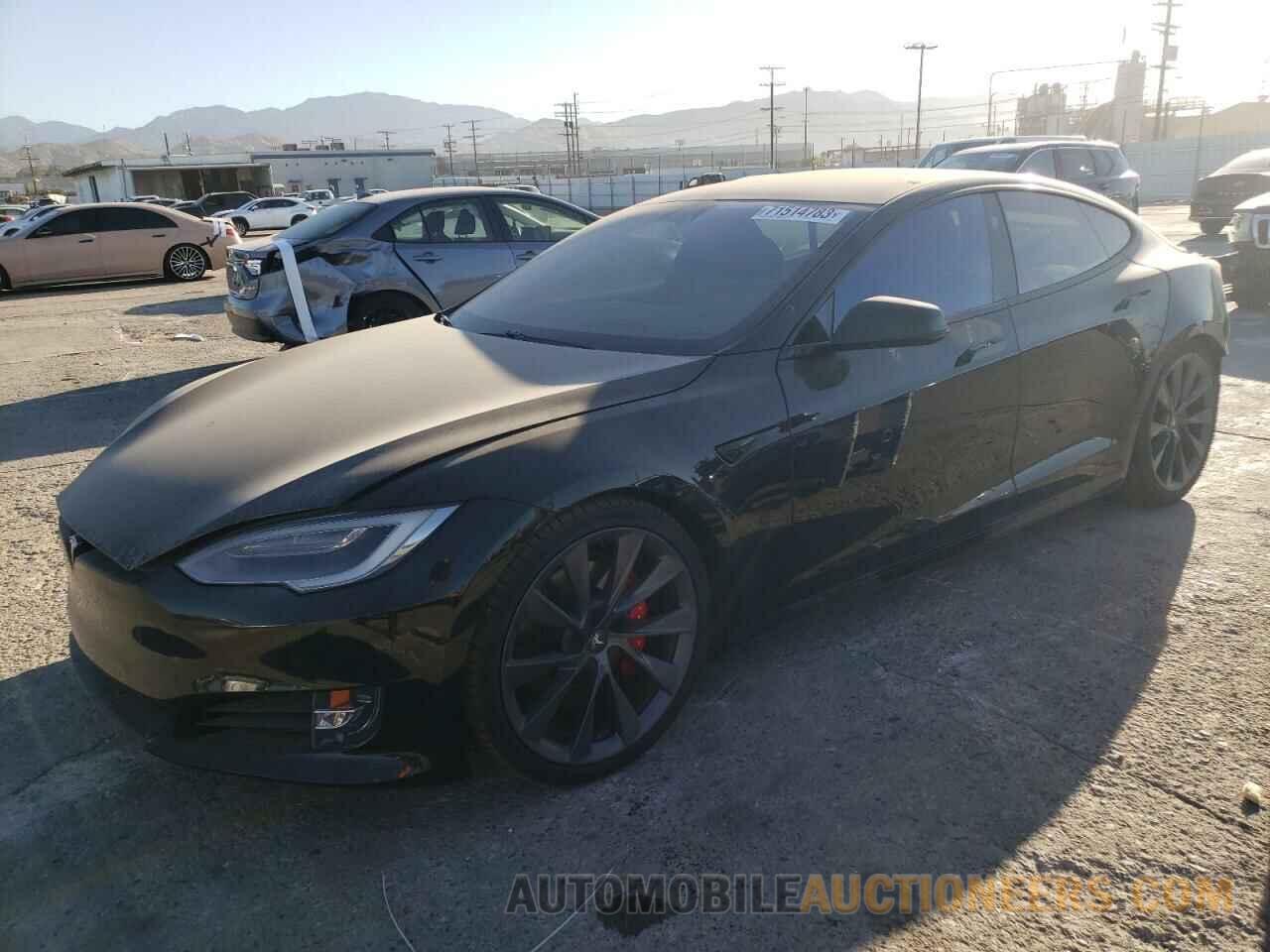 5YJSA1E40MF418296 TESLA MODEL S 2021