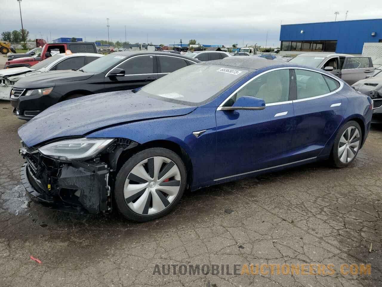 5YJSA1E43MF418888 TESLA MODEL S 2021