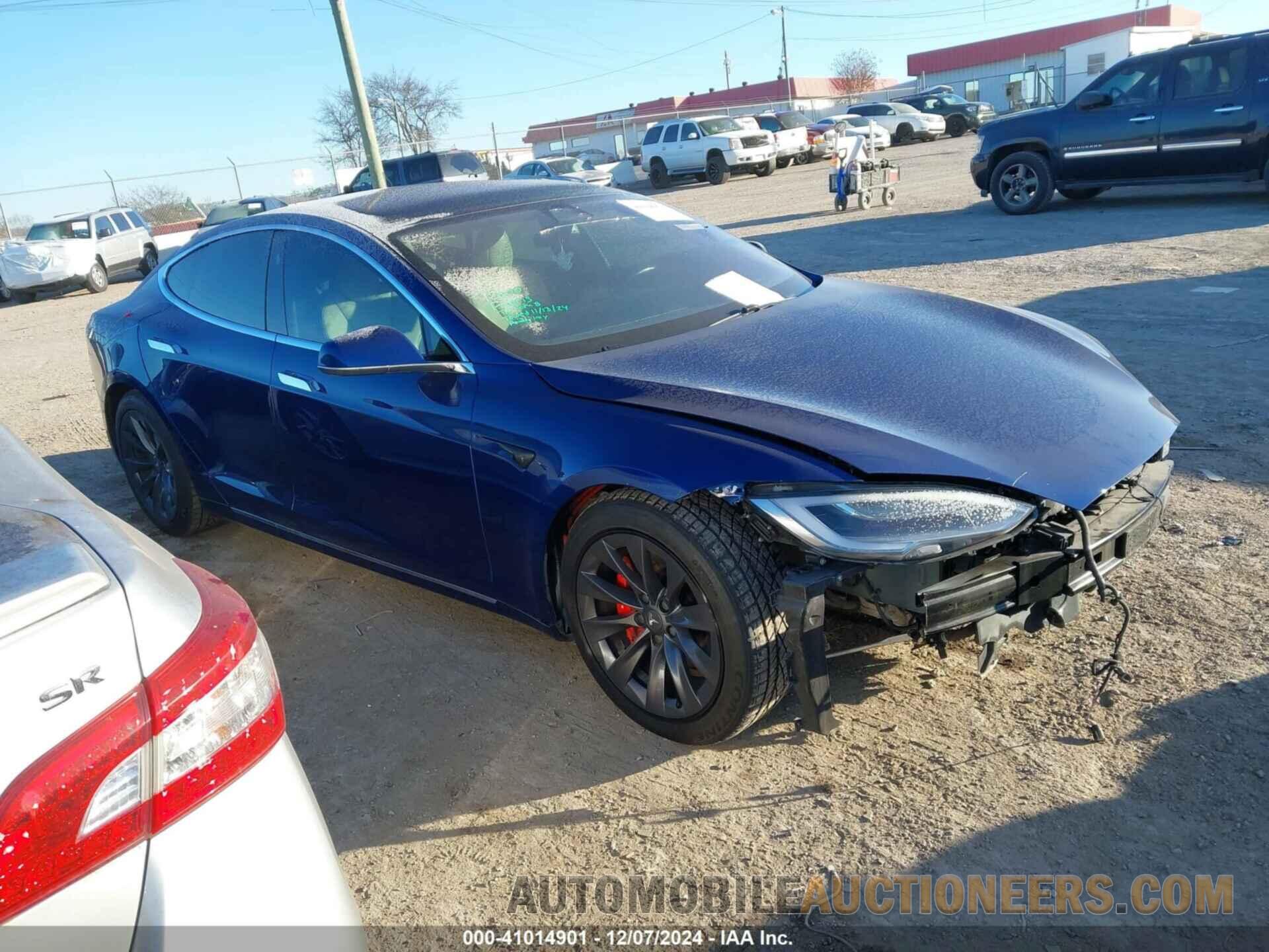 5YJSA1E46LF378921 TESLA MODEL S 2020