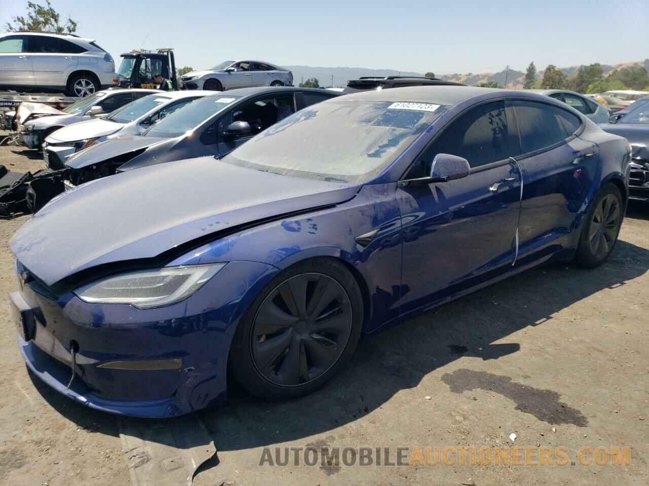 5YJSA1E50MF447287 TESLA MODEL S 2021