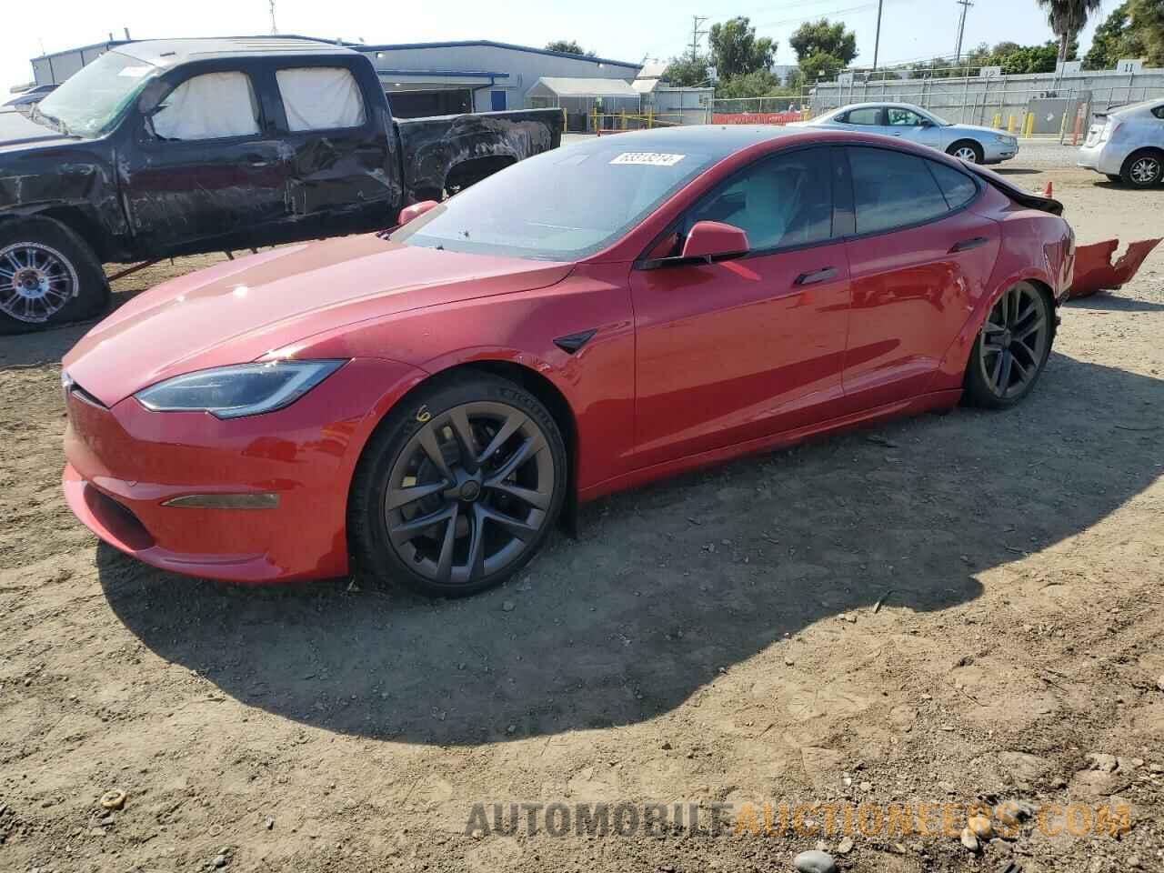 5YJSA1E50NF475429 TESLA MODEL S 2022