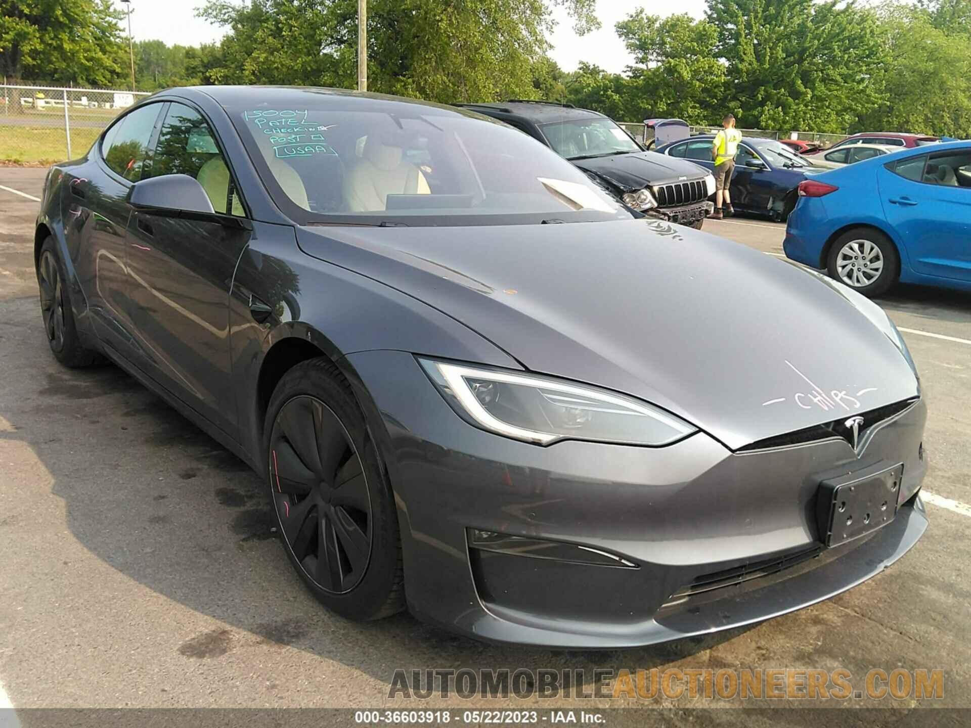 5YJSA1E50NF480419 TESLA MODEL S 2022