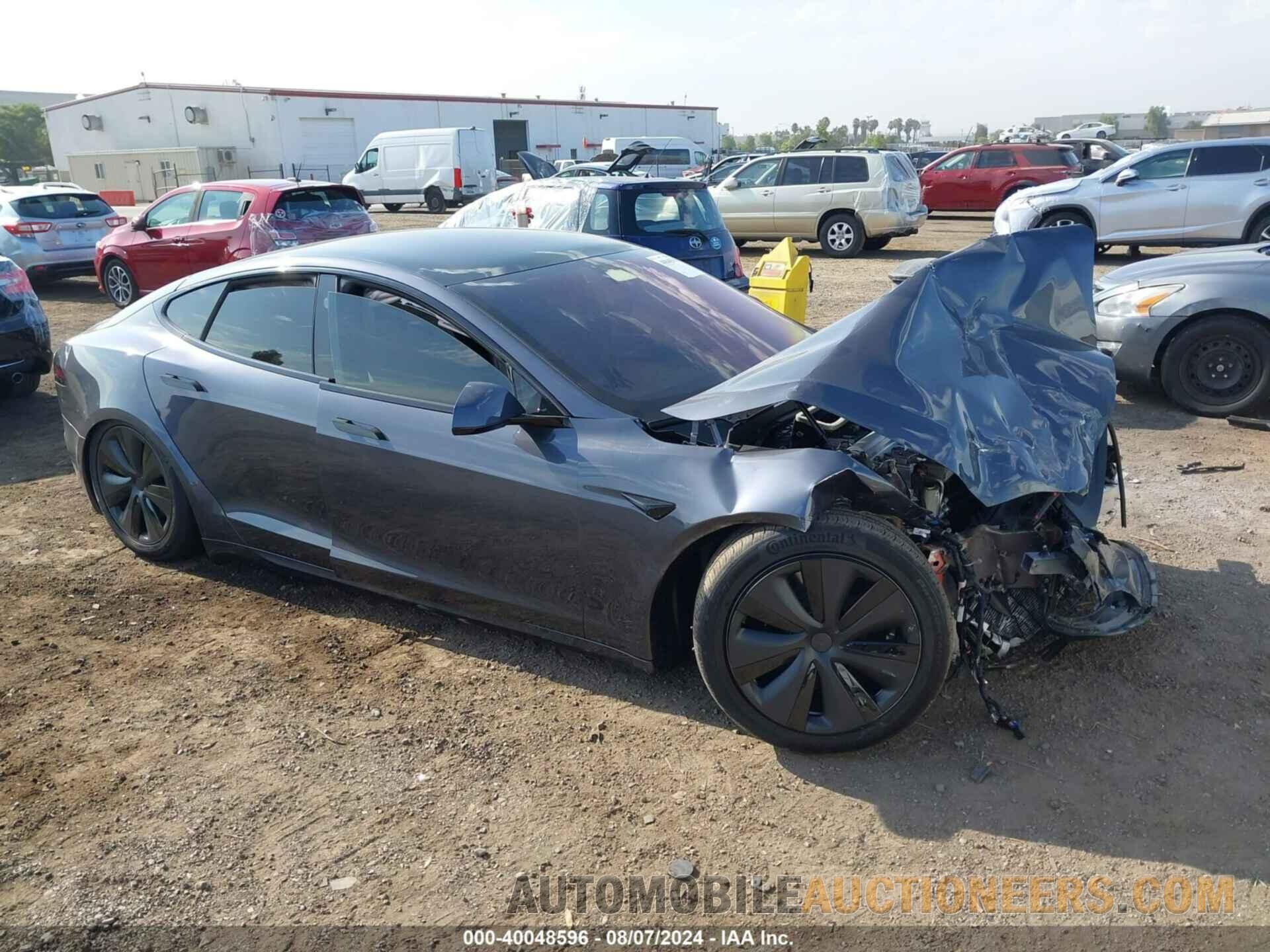 5YJSA1E50NF492585 TESLA MODEL S 2022