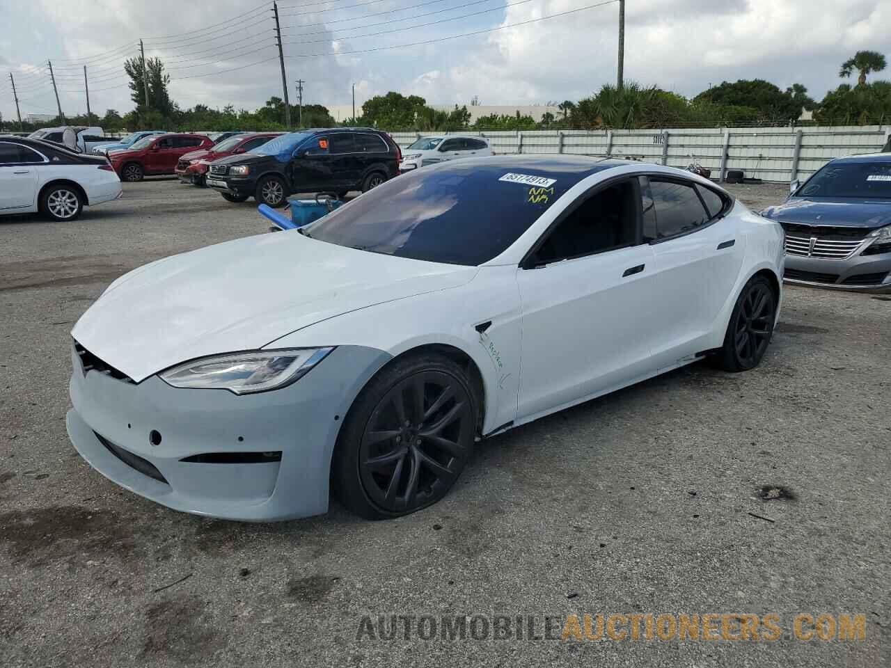 5YJSA1E51MF432281 TESLA MODEL S 2021