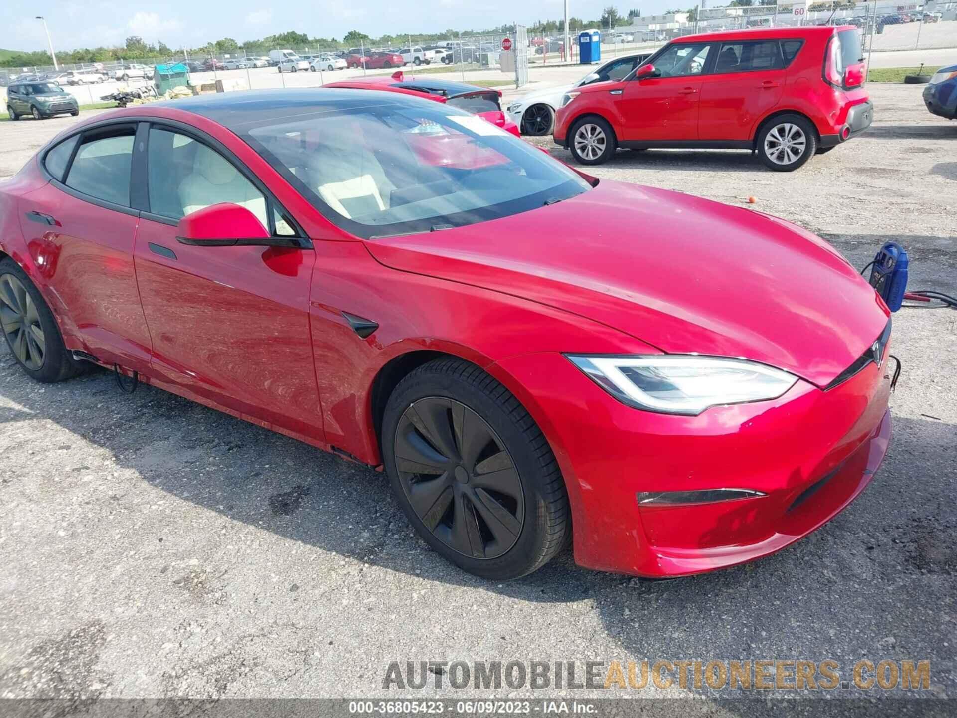 5YJSA1E51MF455673 TESLA MODEL S 2021