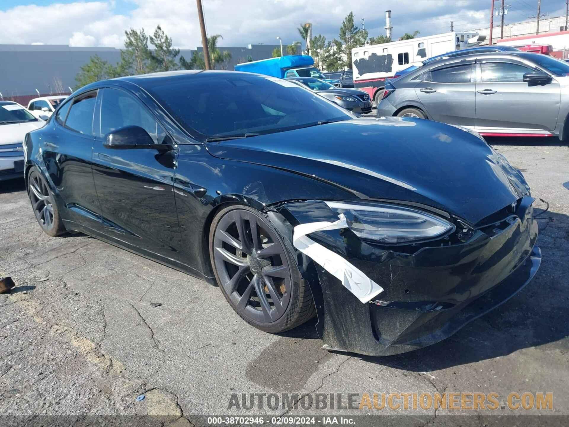 5YJSA1E51NF464584 TESLA MODEL S 2022