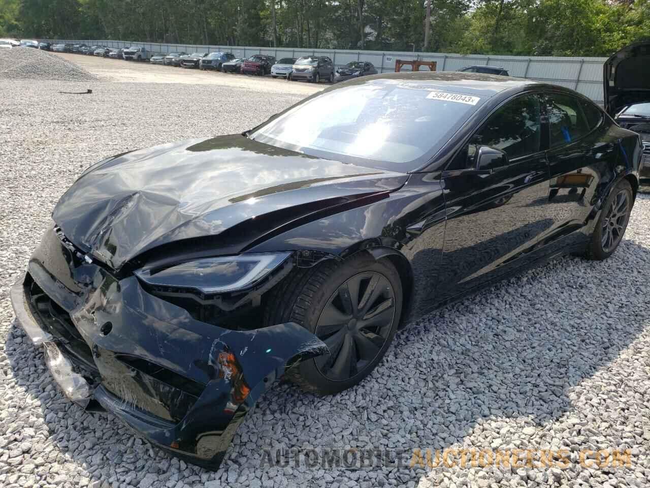 5YJSA1E51NF472748 TESLA MODEL S 2022