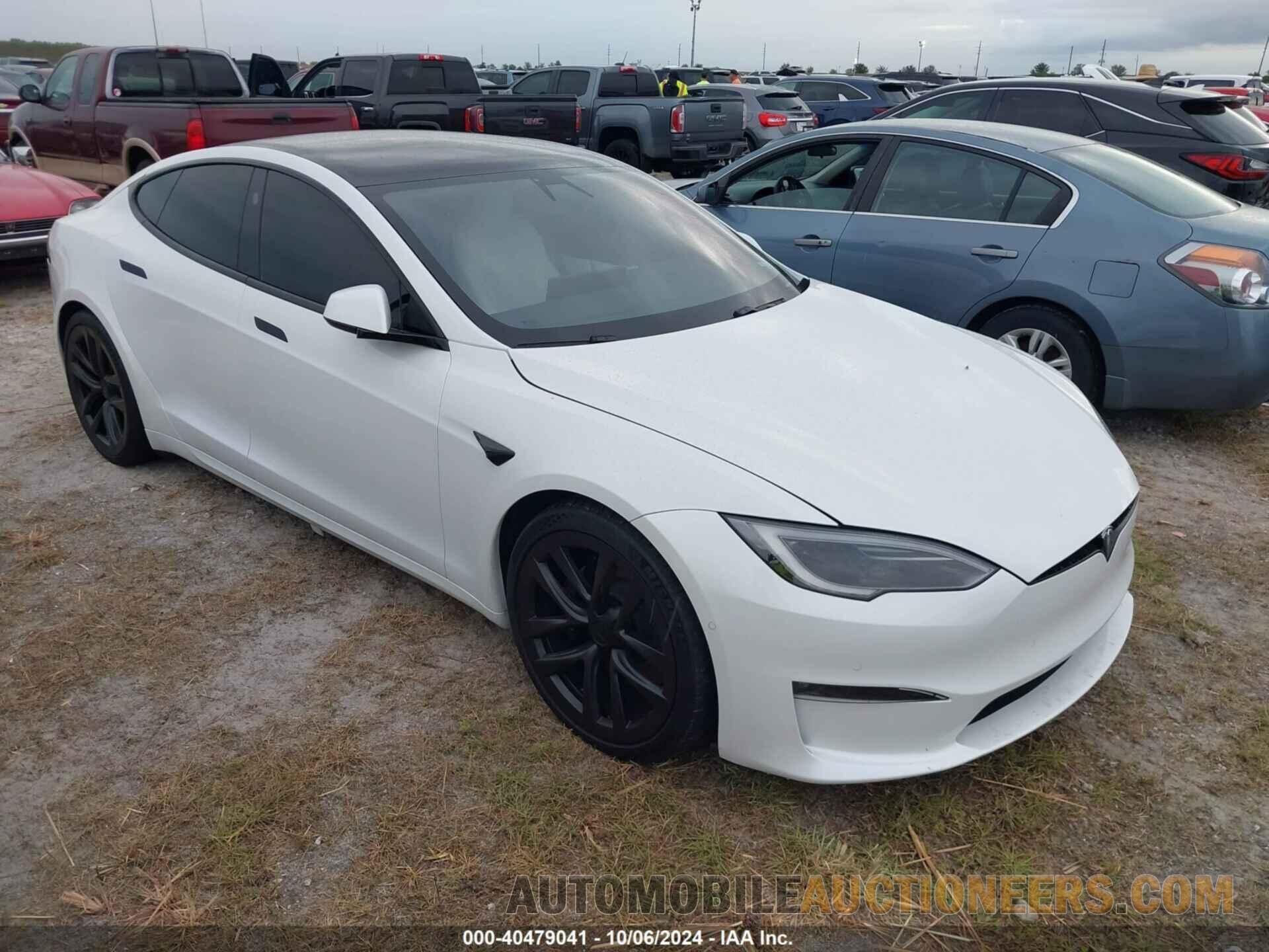 5YJSA1E51NF487279 TESLA MODEL S 2022