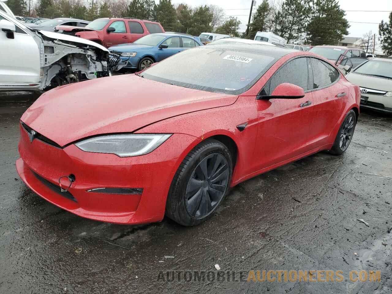 5YJSA1E51NF489355 TESLA MODEL S 2022