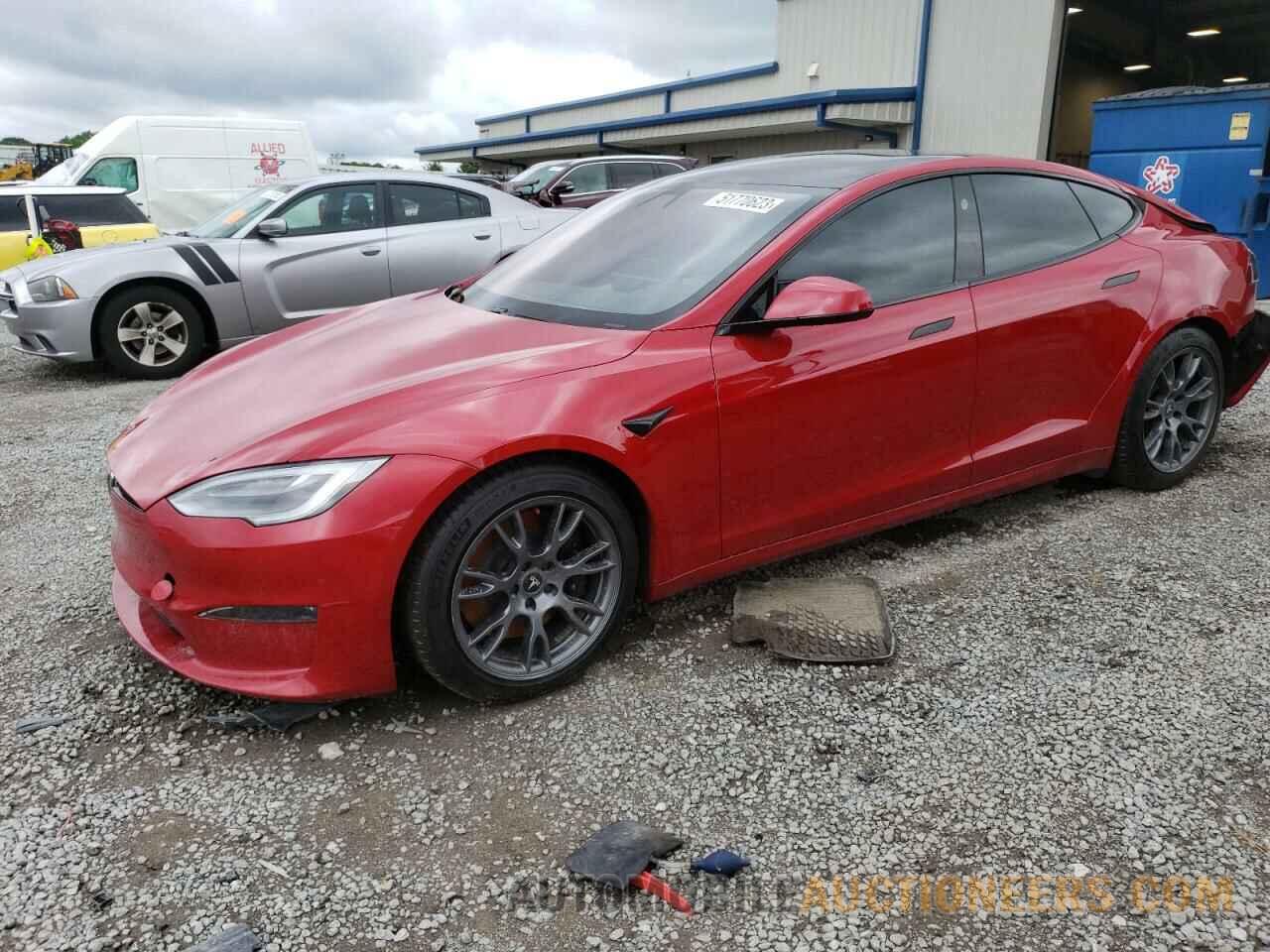 5YJSA1E52MF454130 TESLA MODEL S 2021