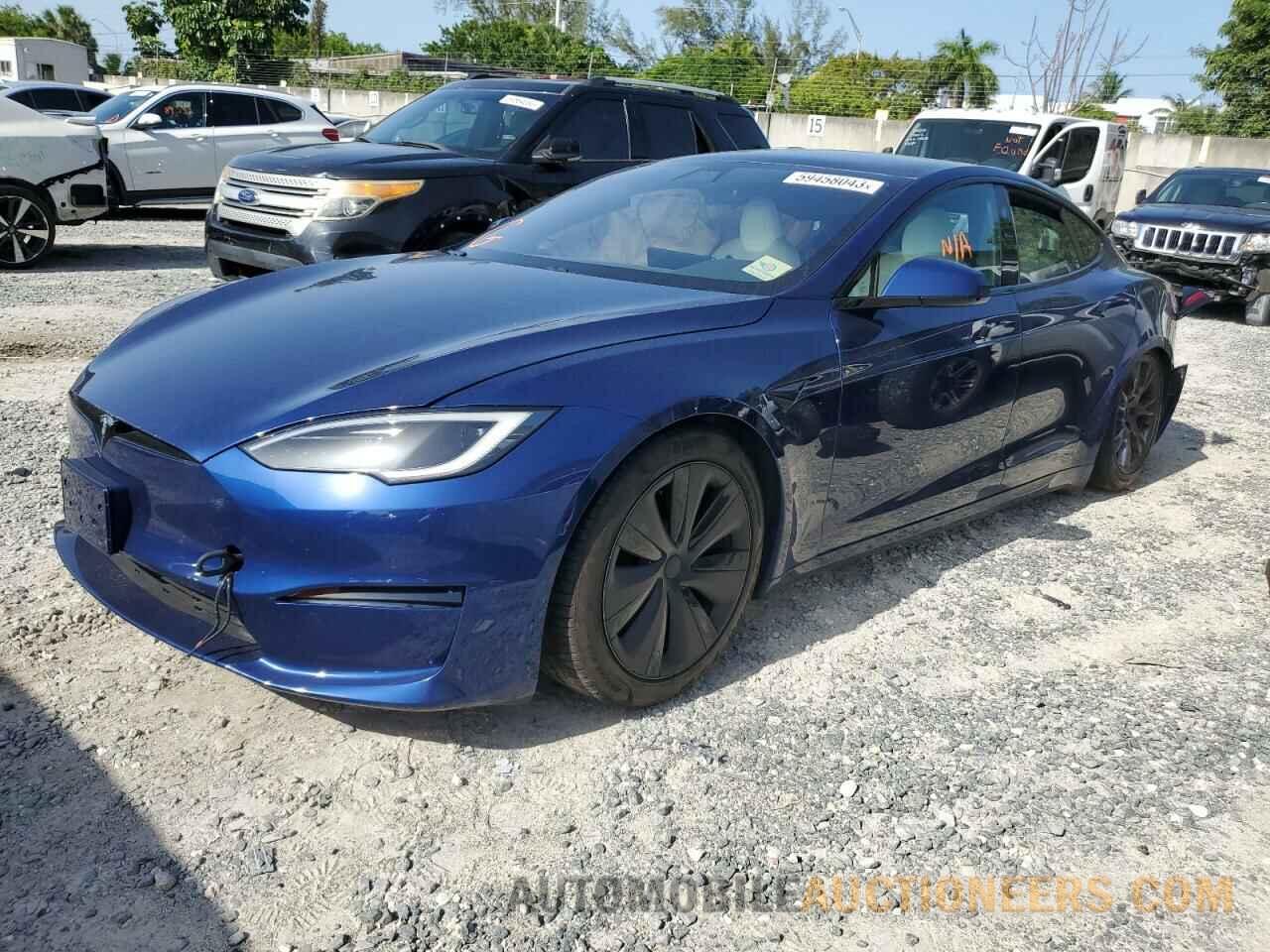 5YJSA1E52NF478574 TESLA MODEL S 2022