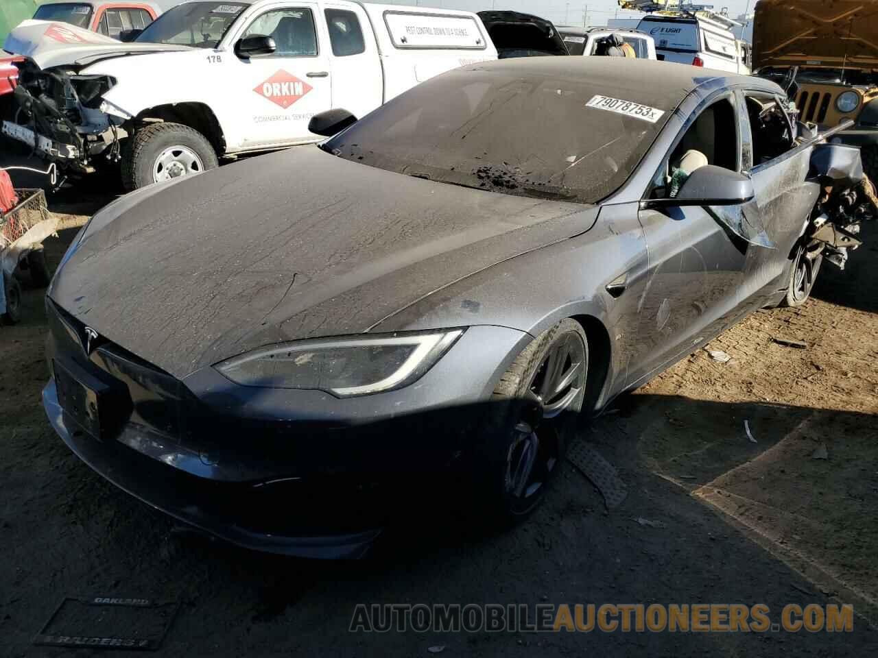 5YJSA1E52NF493060 TESLA MODEL S 2022