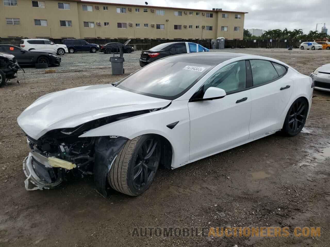 5YJSA1E52NF493933 TESLA MODEL S 2022