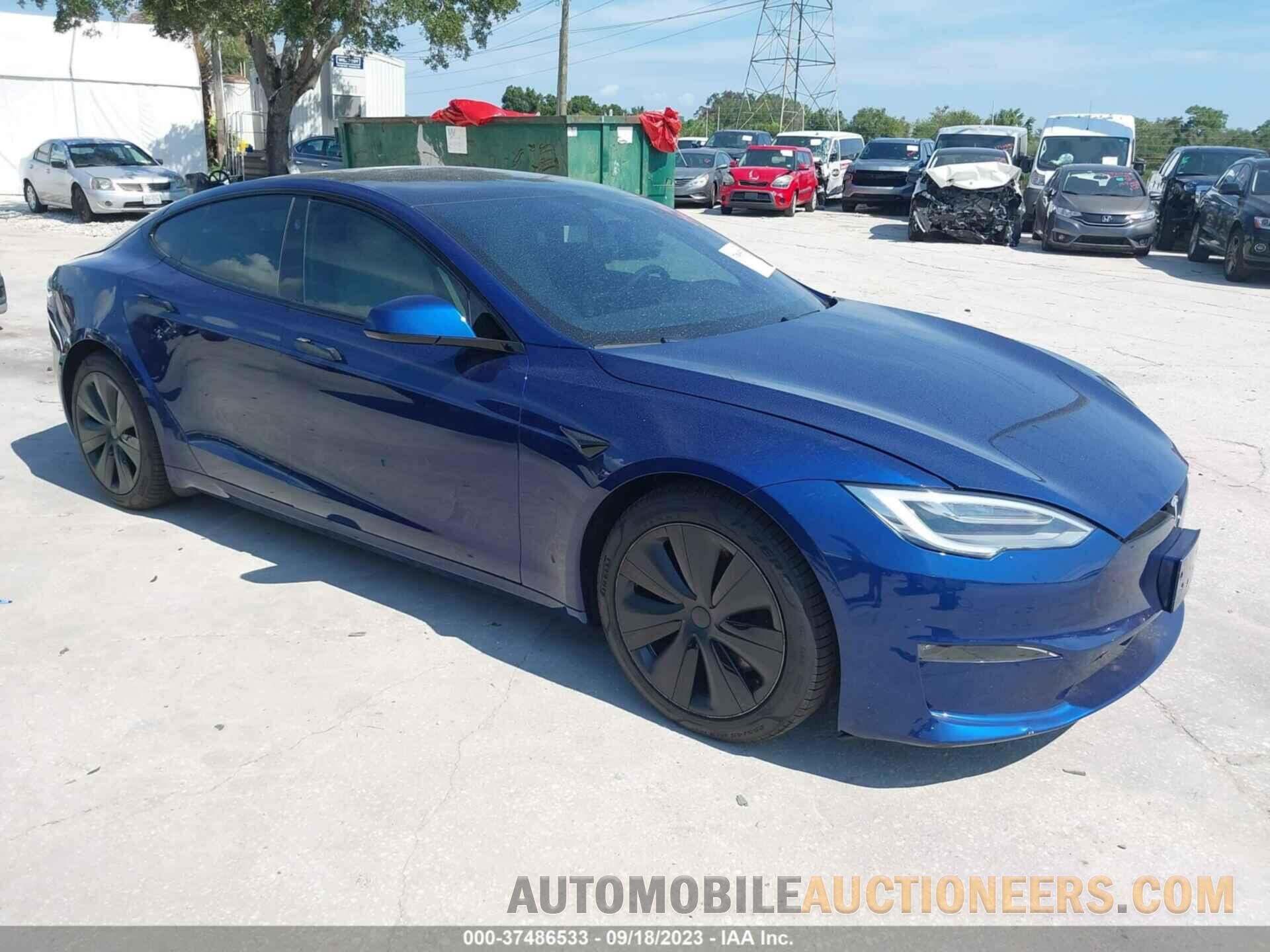 5YJSA1E53MF453391 TESLA MODEL S 2021