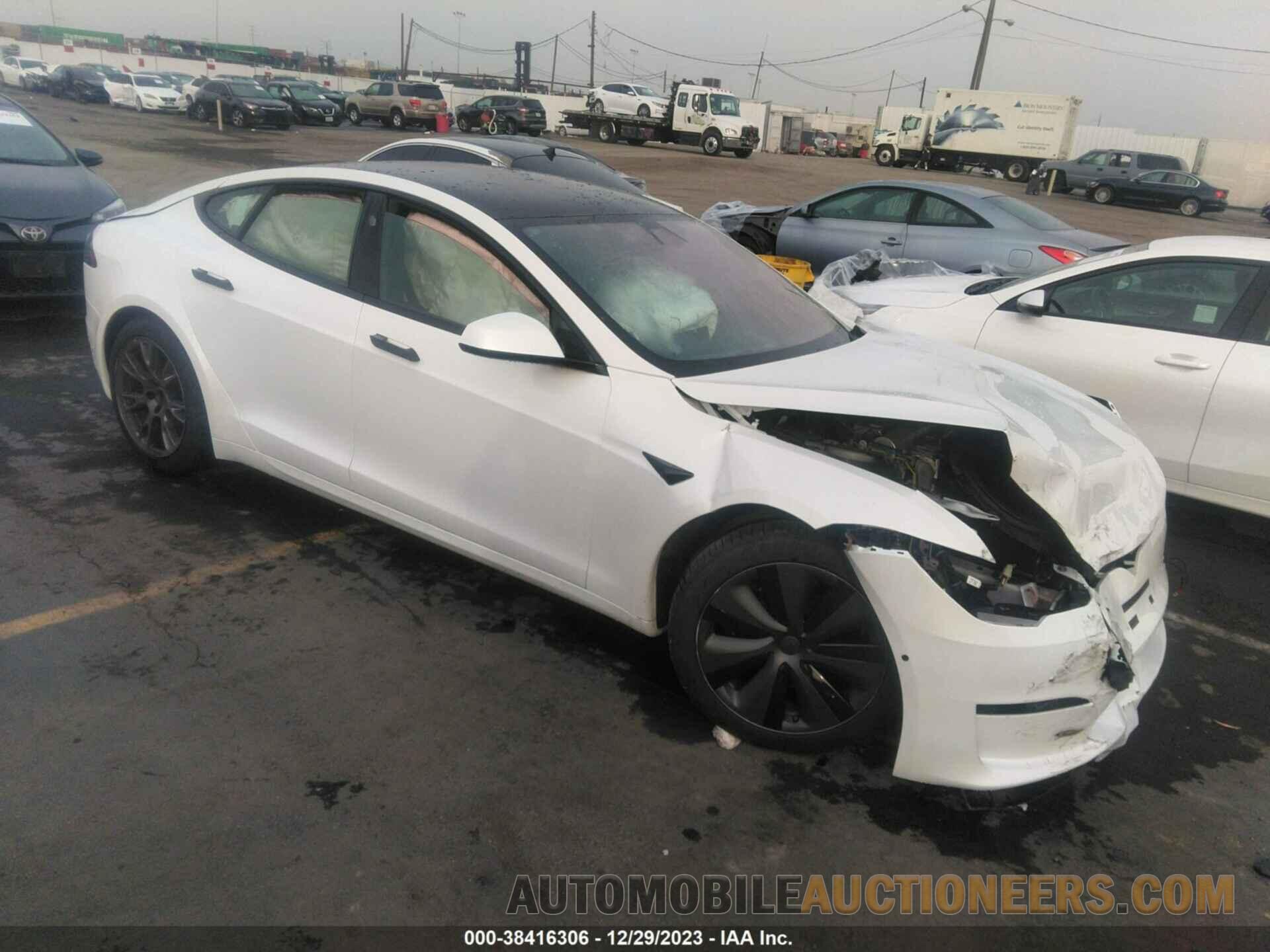 5YJSA1E53NF474873 TESLA MODEL S 2022