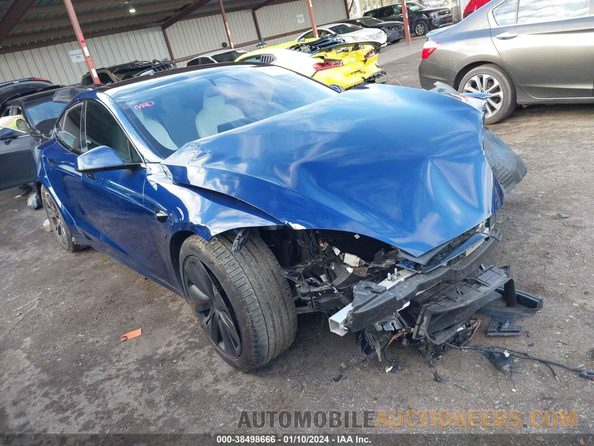 5YJSA1E53NF475960 TESLA MODEL S 2022