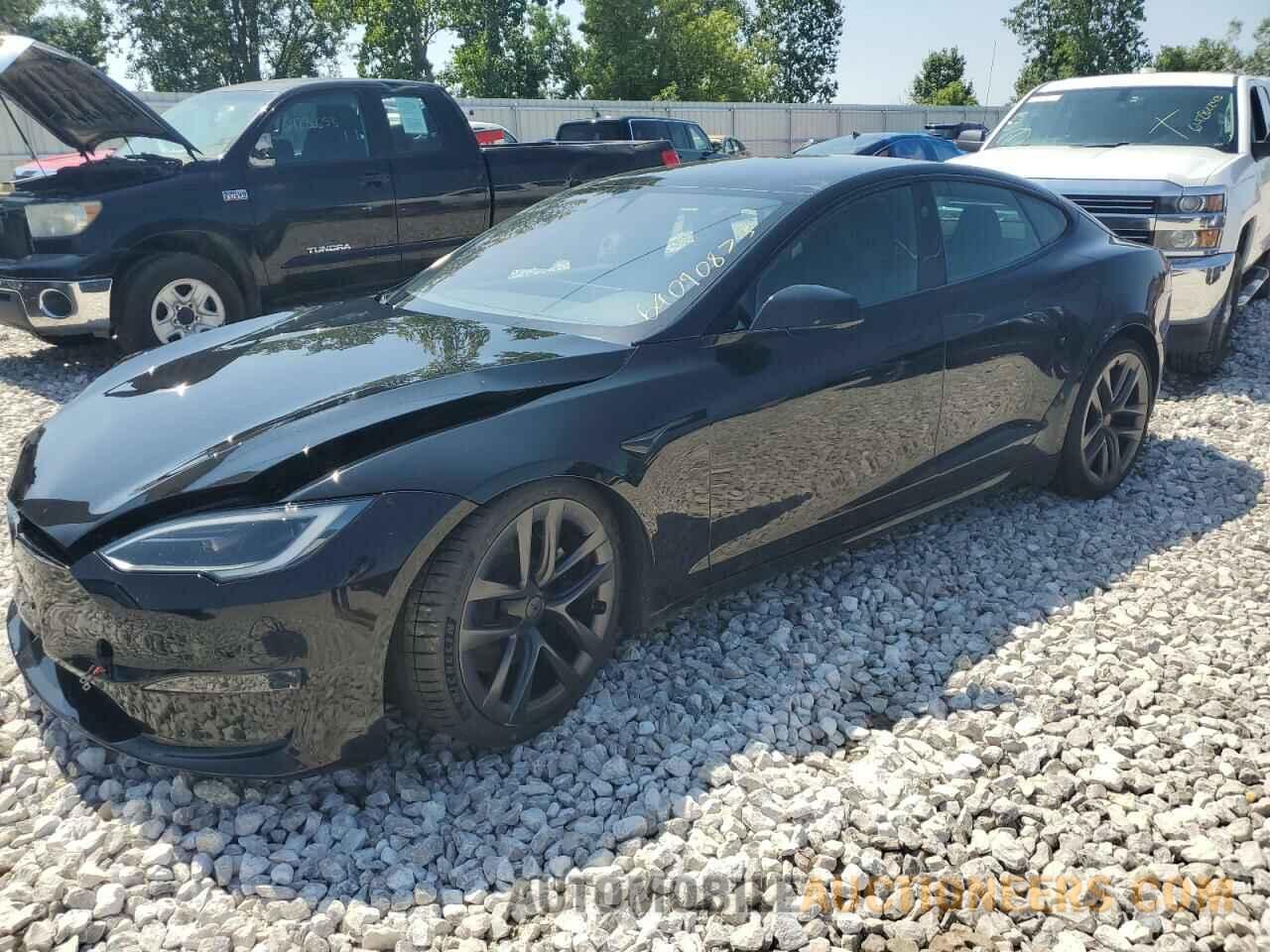 5YJSA1E53NF476977 TESLA MODEL S 2022