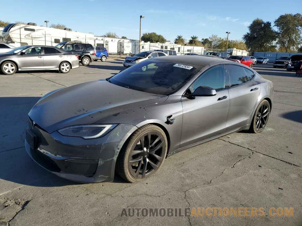 5YJSA1E53NF483508 TESLA MODEL S 2022