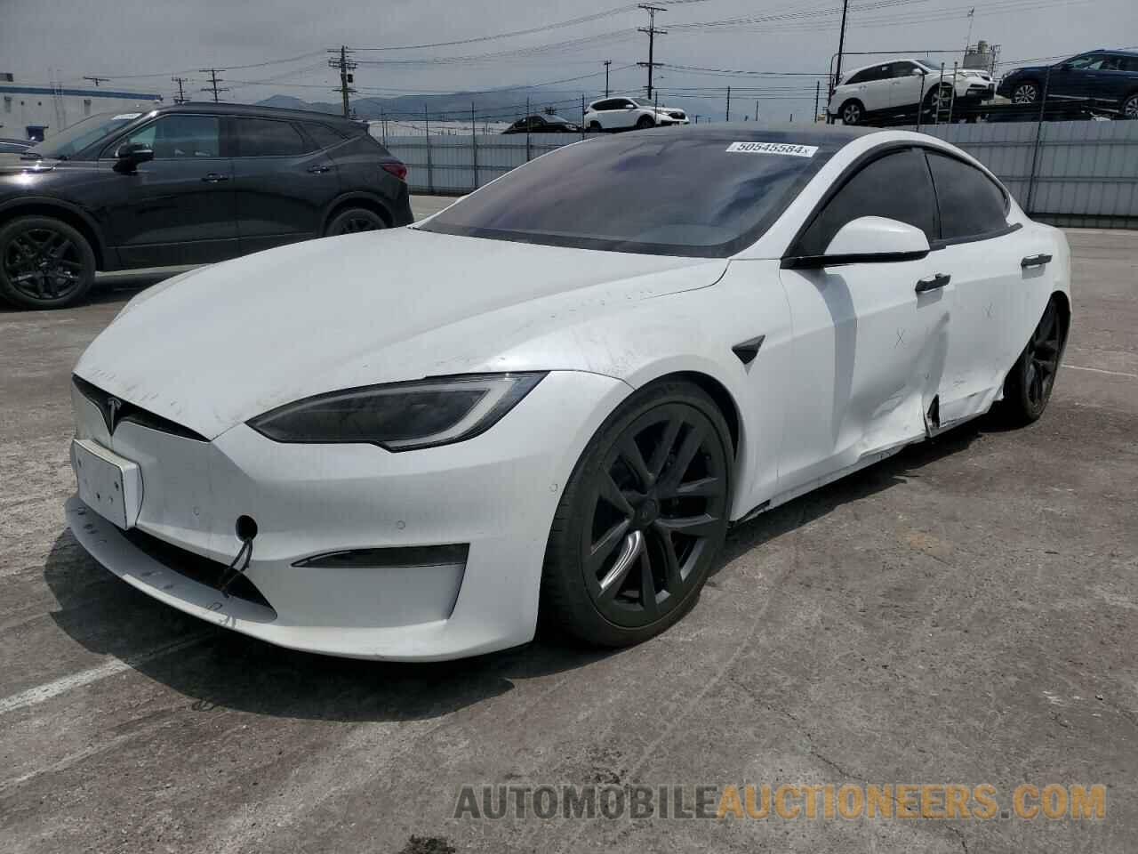 5YJSA1E53NF484027 TESLA MODEL S 2022